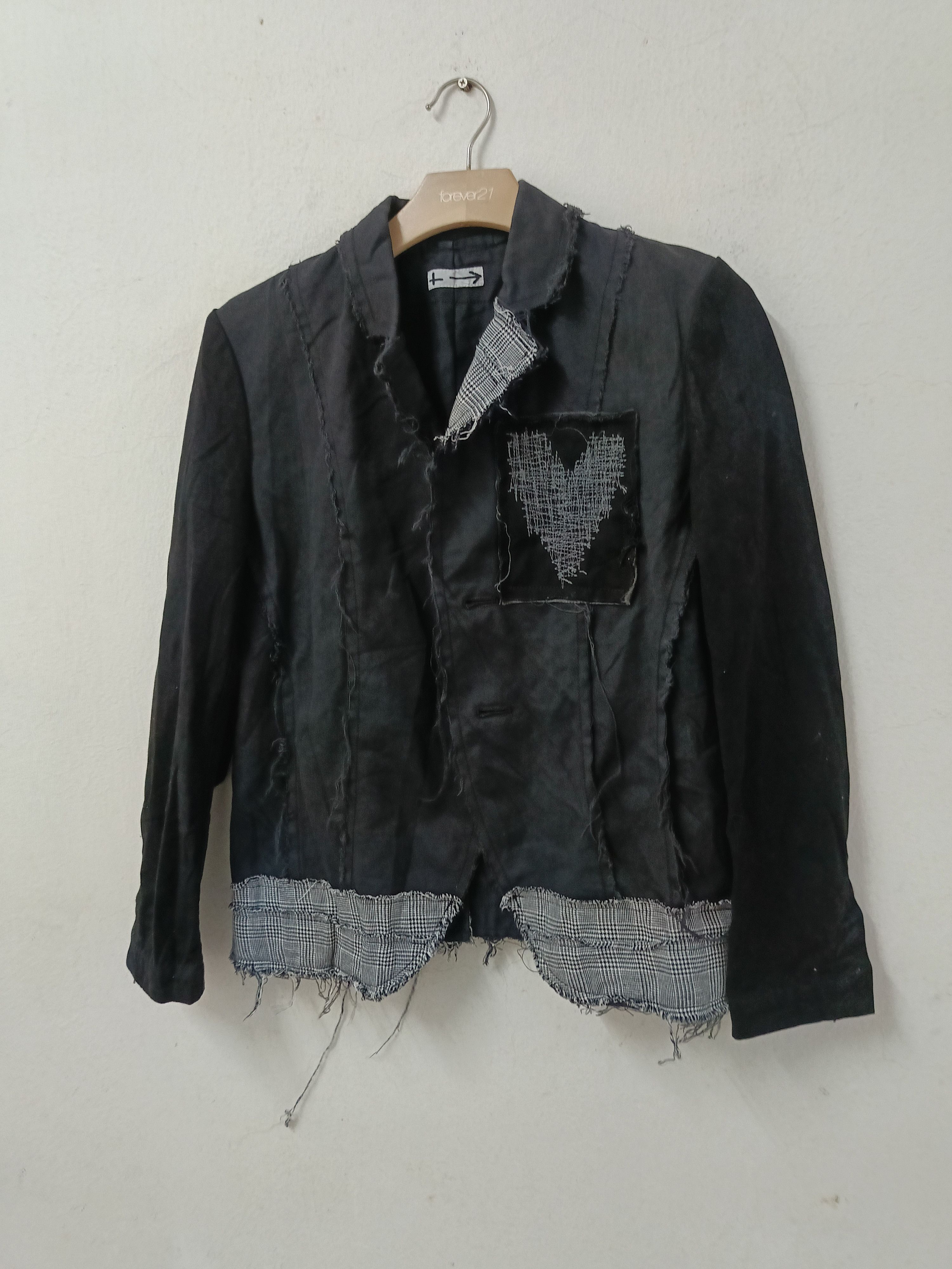 If Six Was Nine - Mihara Yashuhiro Deconstruction Runway Inspired Jacket - 3