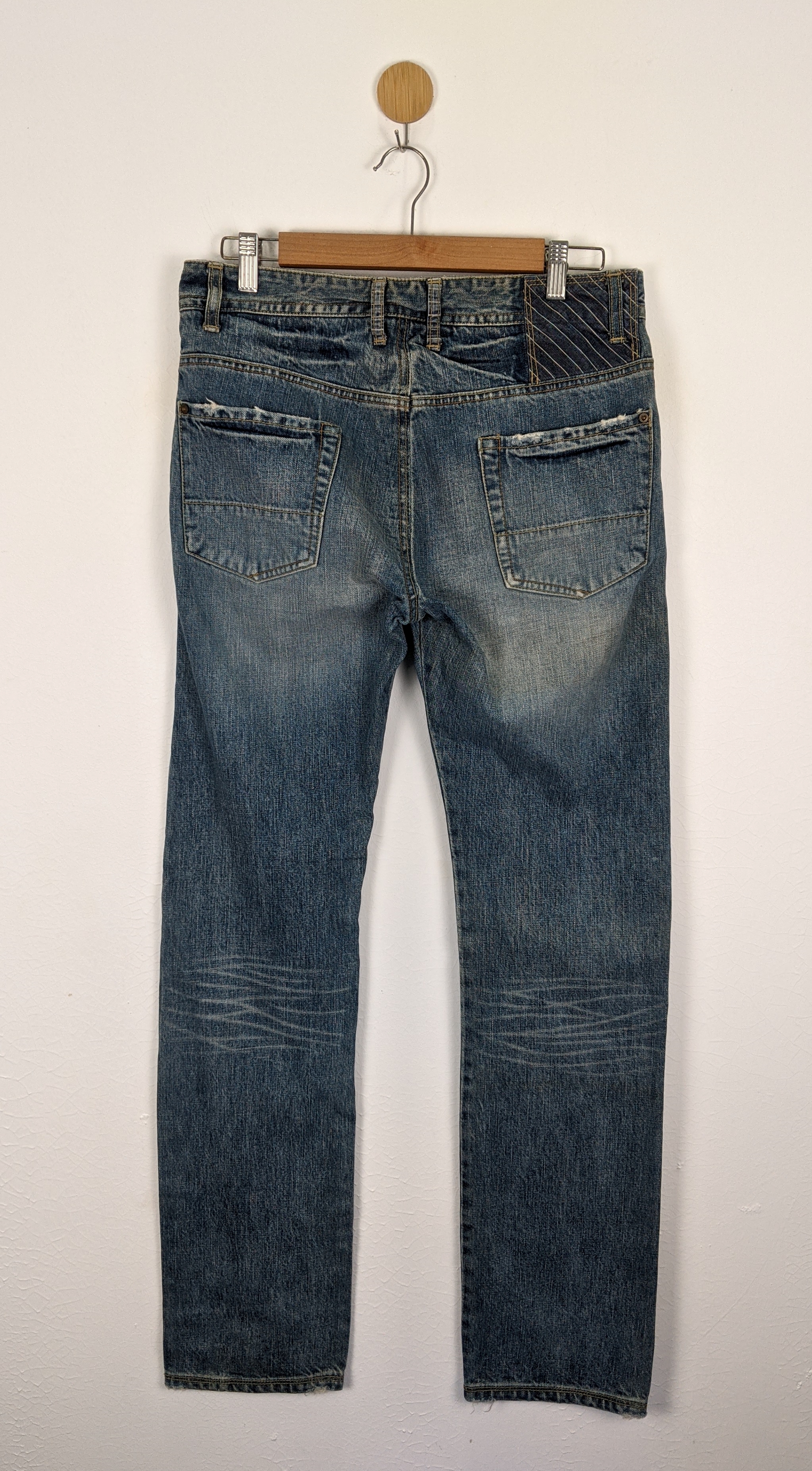 R.Newbold Vintage Denim Patch Jeans - 3