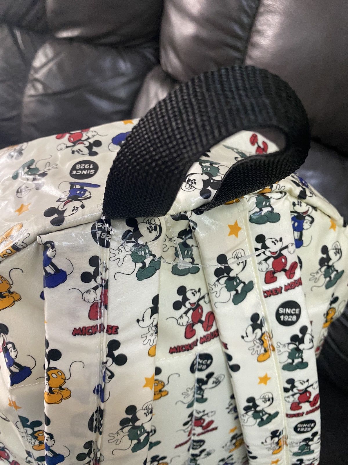 Mickey Mouse Full Print Waterproof Backpack - 10