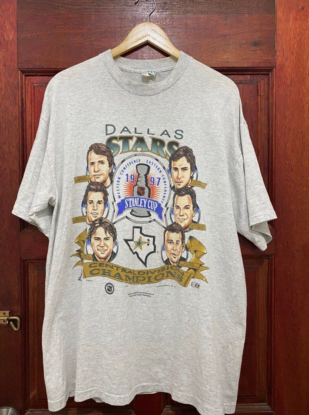 Vintage NHL Dallas Stars Legendary Tshirt XLarge USA - 1