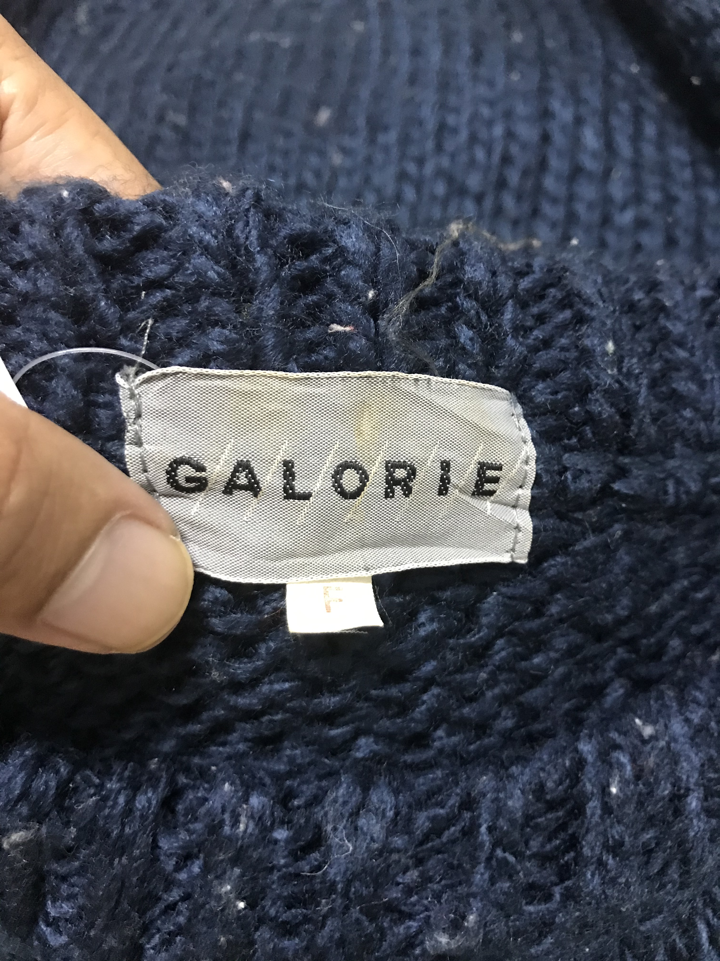 Japanese Brand - Galorie Woven Stich Knit Sweater - 4