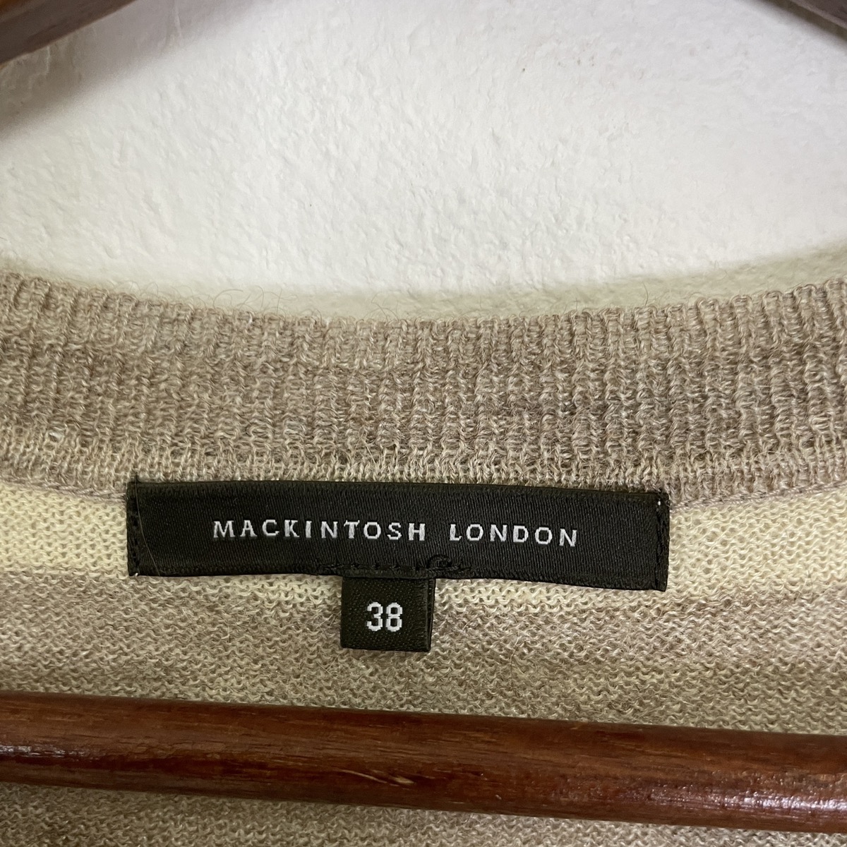 Vintage Mackintosh London V-neck Knitwear Sweater - 5