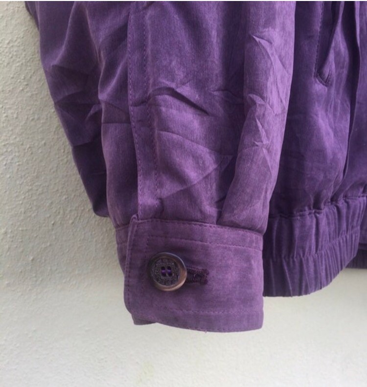 Vintage 90s Balenciaga Sport Poly Bomber Jacket - 6
