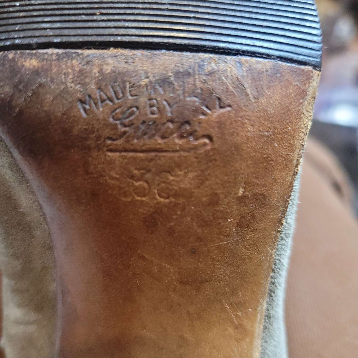 GUCCI 70s Vintage Gucci Suede Boots | narai | REVERSIBLE