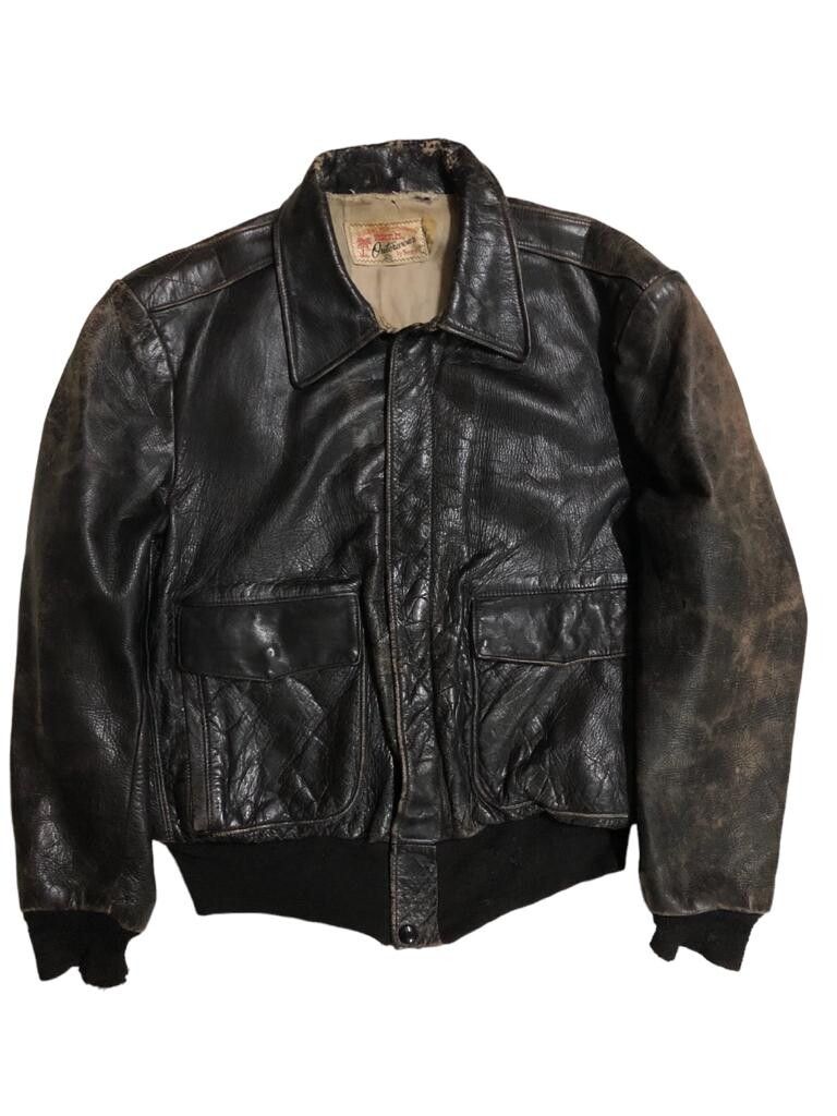 Vintage. 40’s/50’s Hercules by Sears Leather Jacket - 1