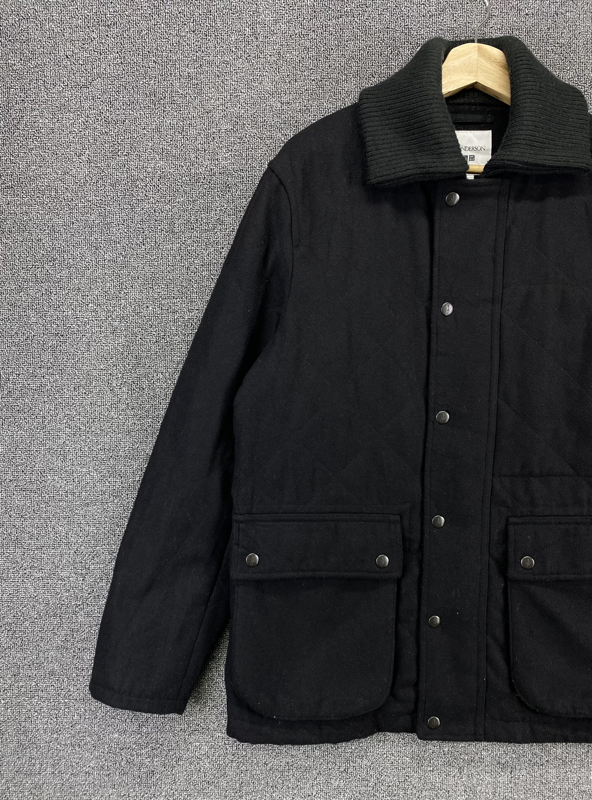 Uniqlo - J. W. Anderson x Uniqlo Double Pocket Quilted Wool Jacket - 3