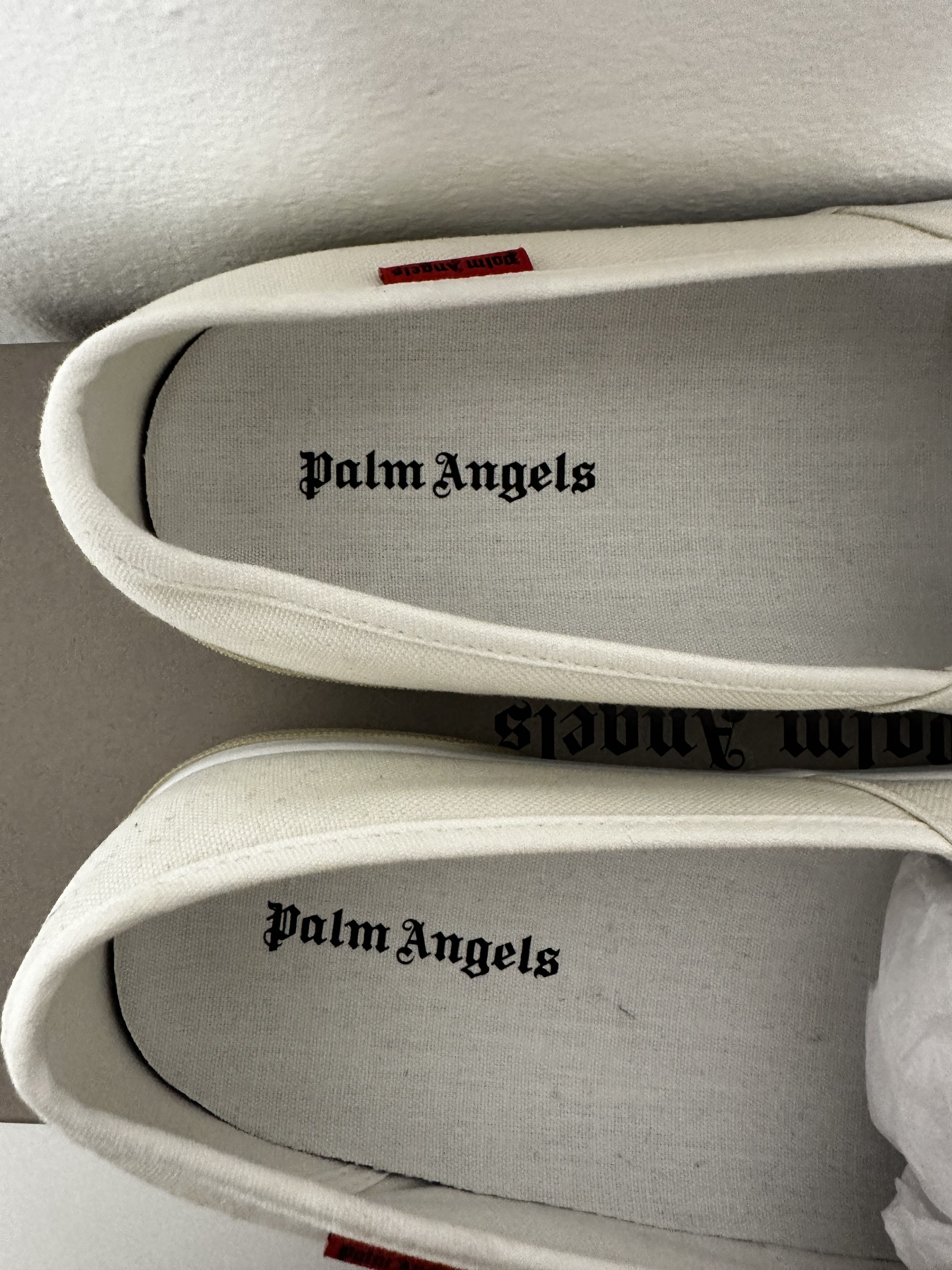 Palm Angels Logo Print Slip-on Sneakers - 4