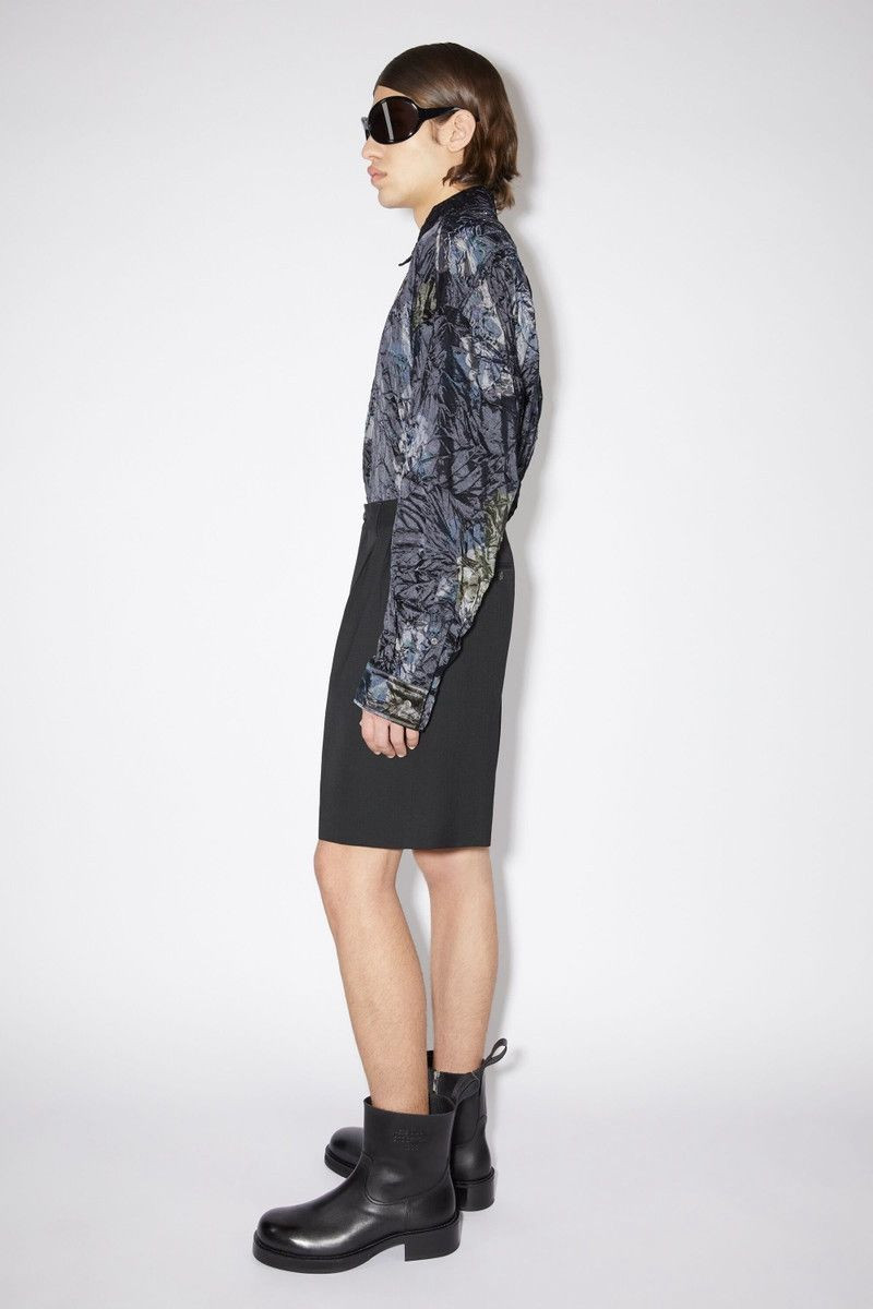 ACNE STUDIOS TAILORED PLEATED SHORT - 1