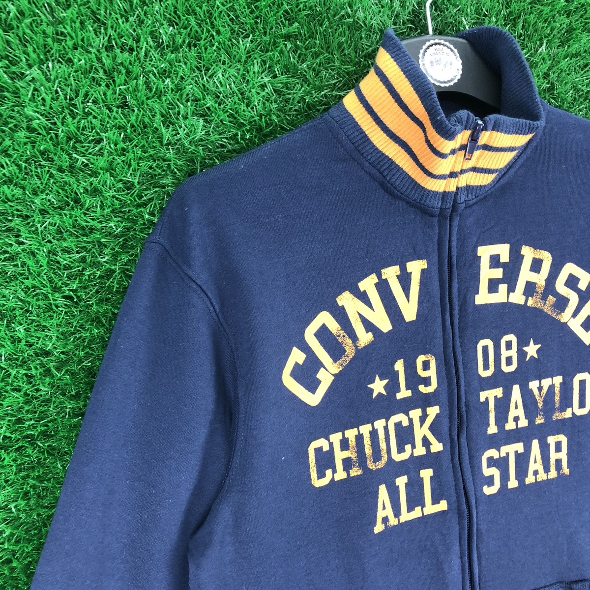 Vintage - Vintage Y2K Converse Chuck Tayor Sweatshirt Zip up - 2