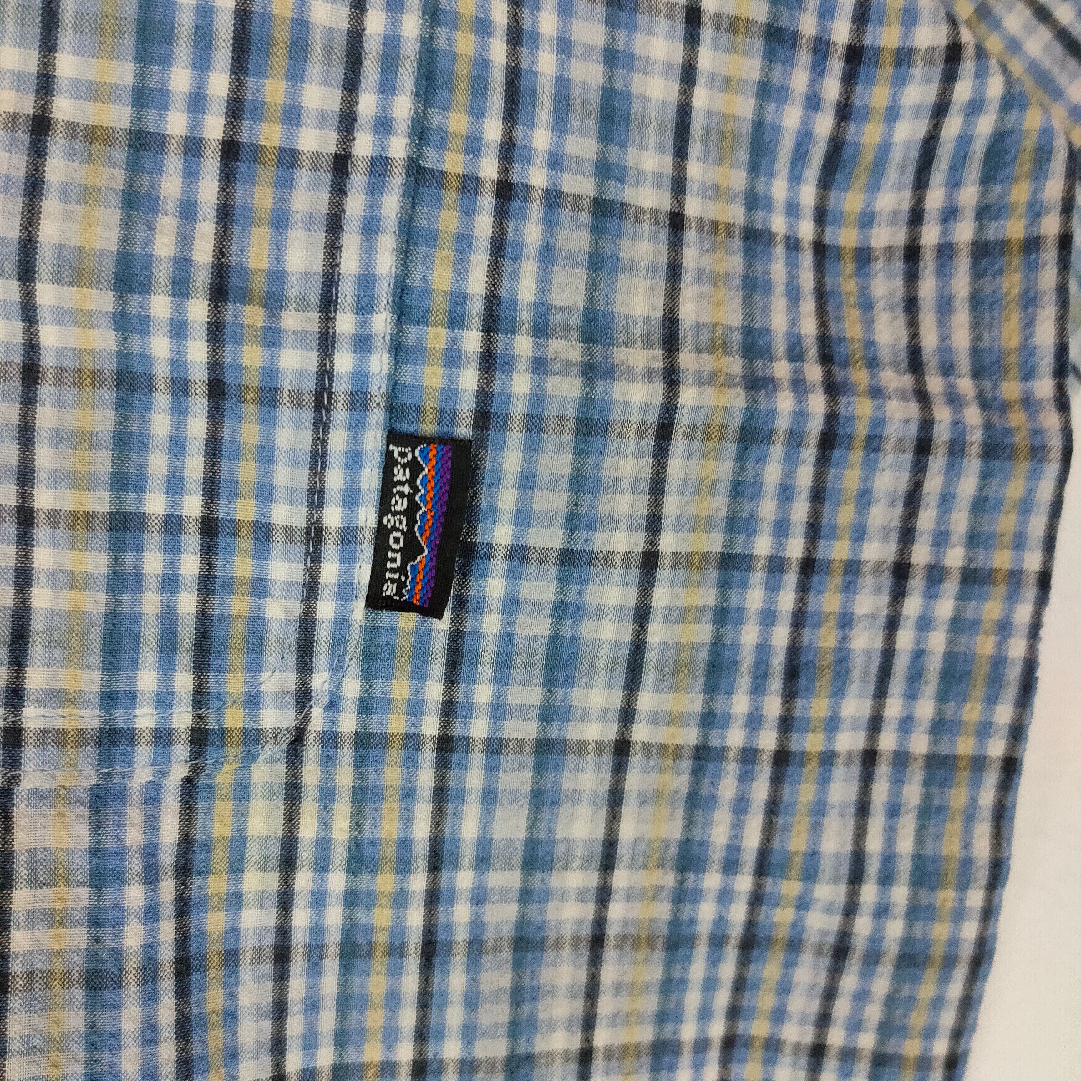 Vintage PATAGONIA Full Button Pocket Short Sleeve Shirt - 2