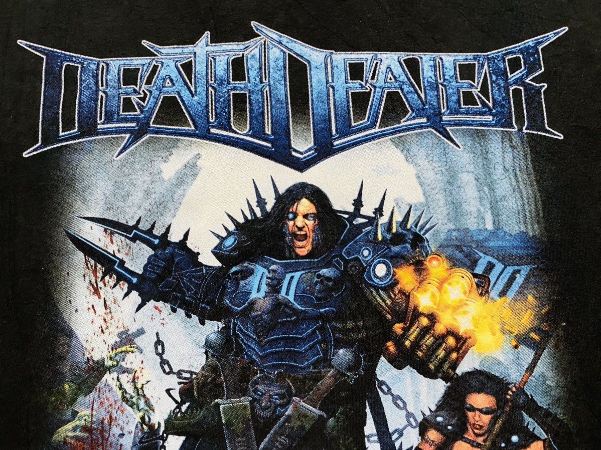 Death Dealer Vintage T-Shirt 90s Horror Warrior Men’s XL - 3