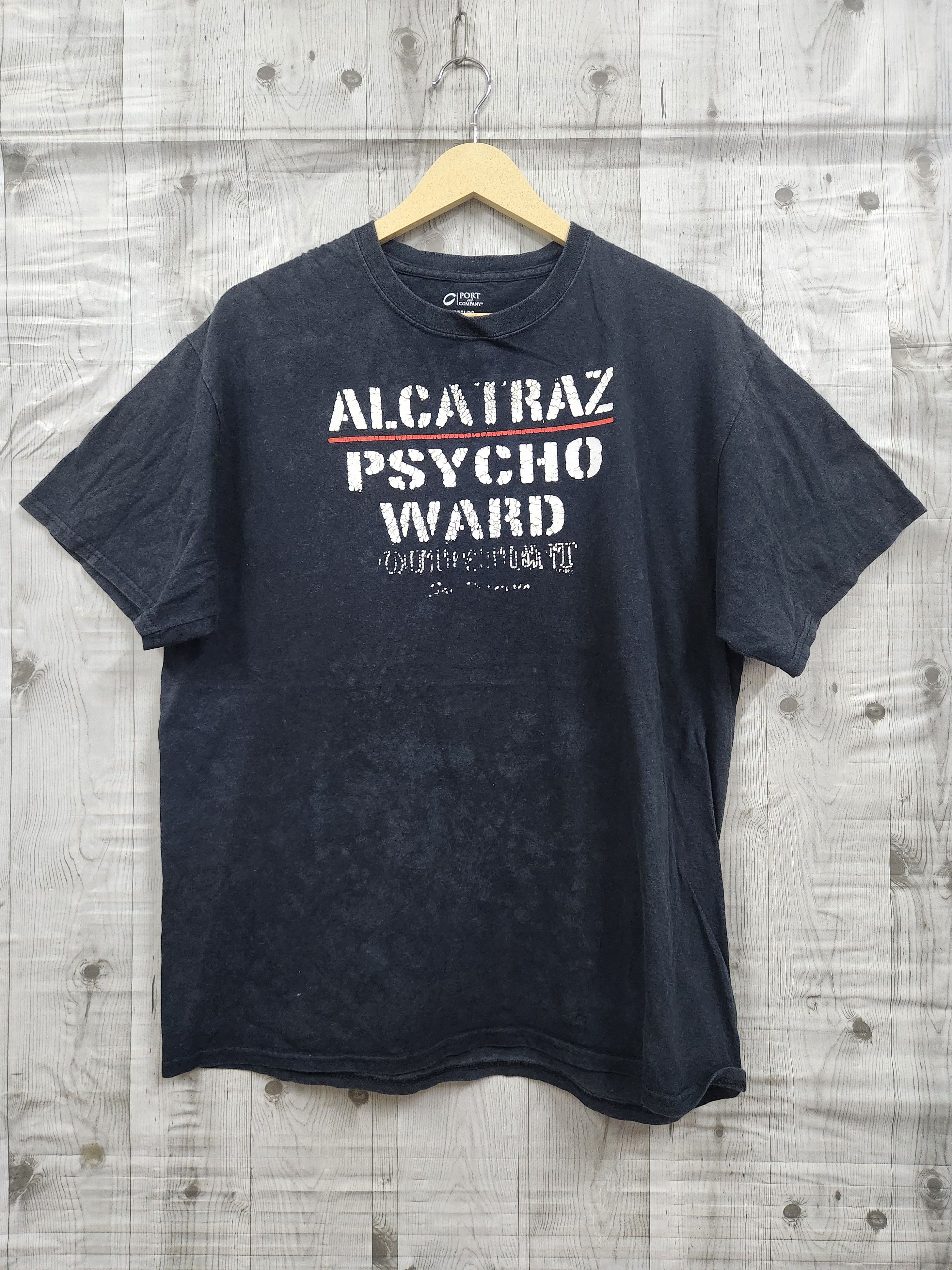 Port Authority - ALCATRAZ PSYCHO WARD OUTPATIENT Sun Faded TShirt - 1