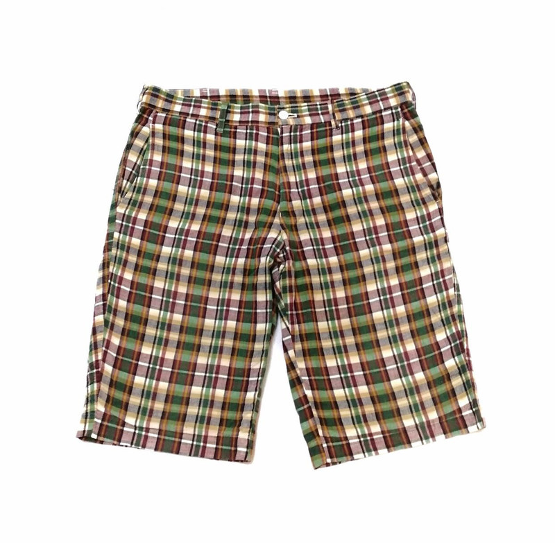 🔥 AD2008 Comme des garcons homme plaid half pants - 1