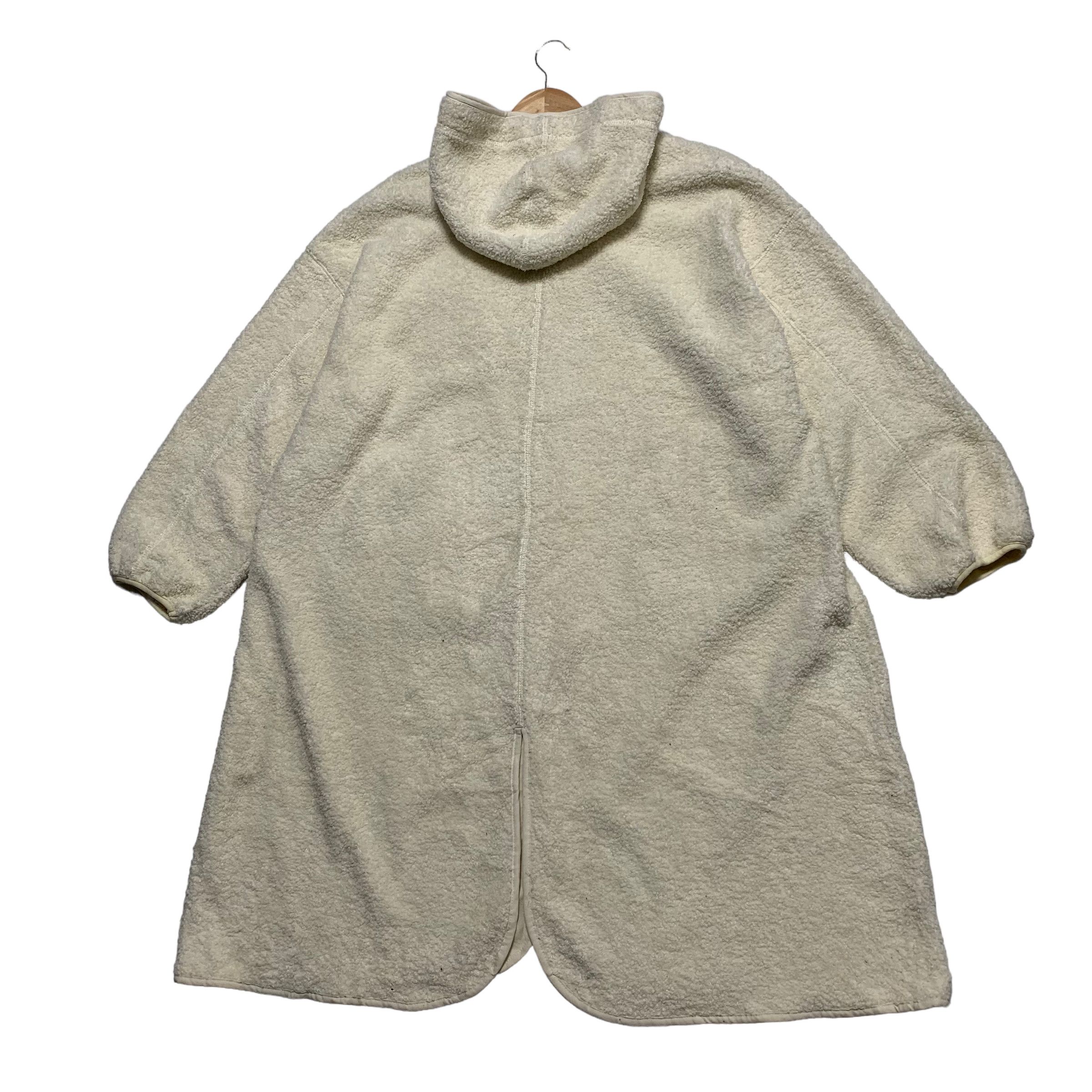 GU x Undercover Fleece Sherpa Long Jacket - 9