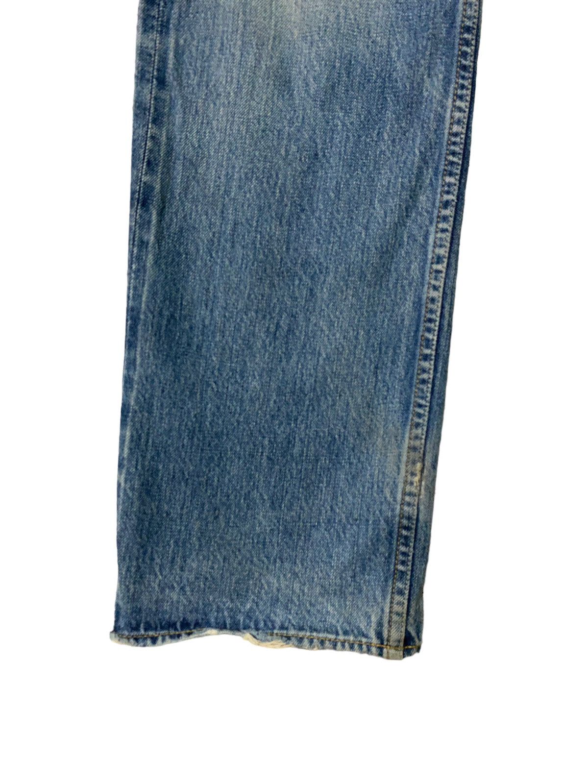 Vintage KELEN Selvedge Leather Pocket Denim Jeans - 8