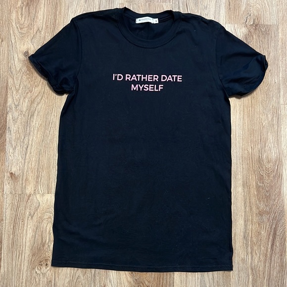 ASOS x Adolescent Clothing “I’d Rather Date Myself” Boyfriend Tee - 6