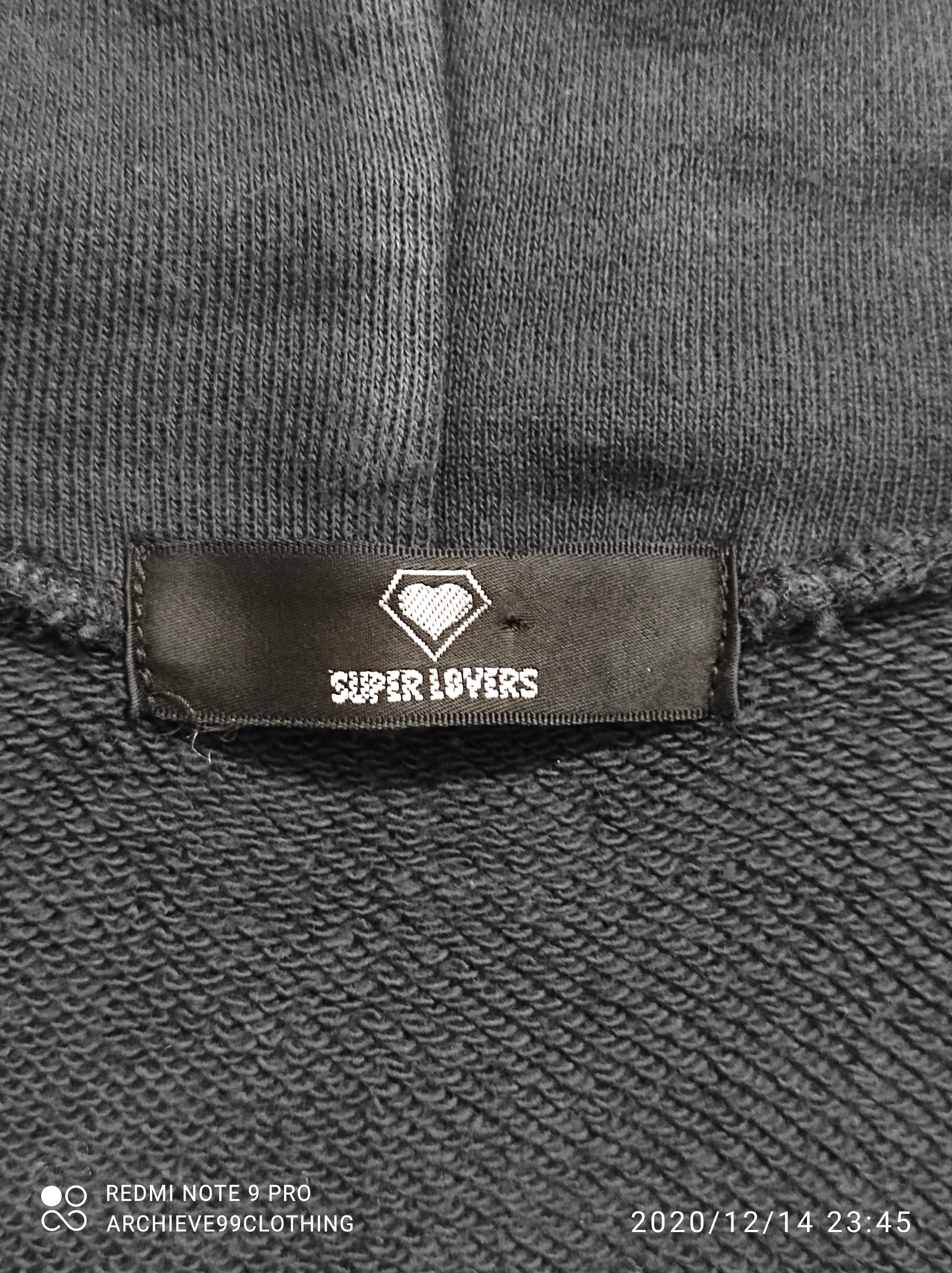 Japanese Brand - SUPER LOVERS LONDON TOKYO SINCE 1988 Raglan Sweat HOODIES - 3