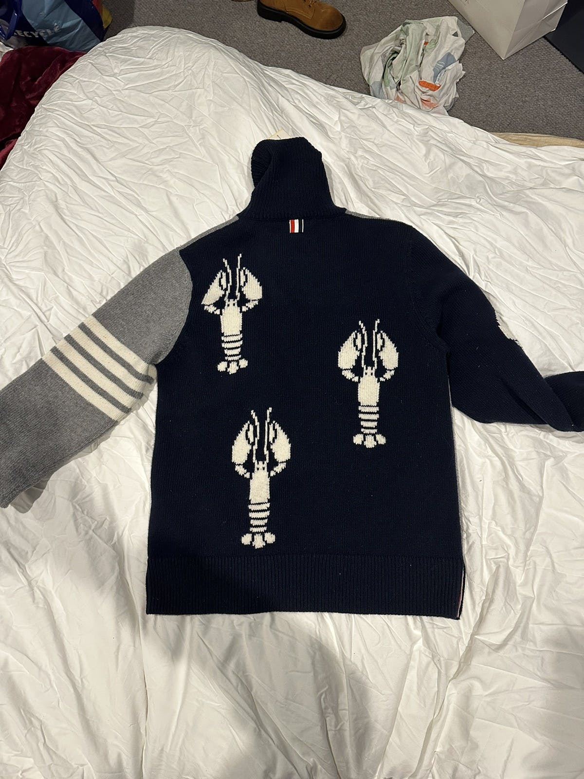 Lobster wool turtleneck Sweater - 3