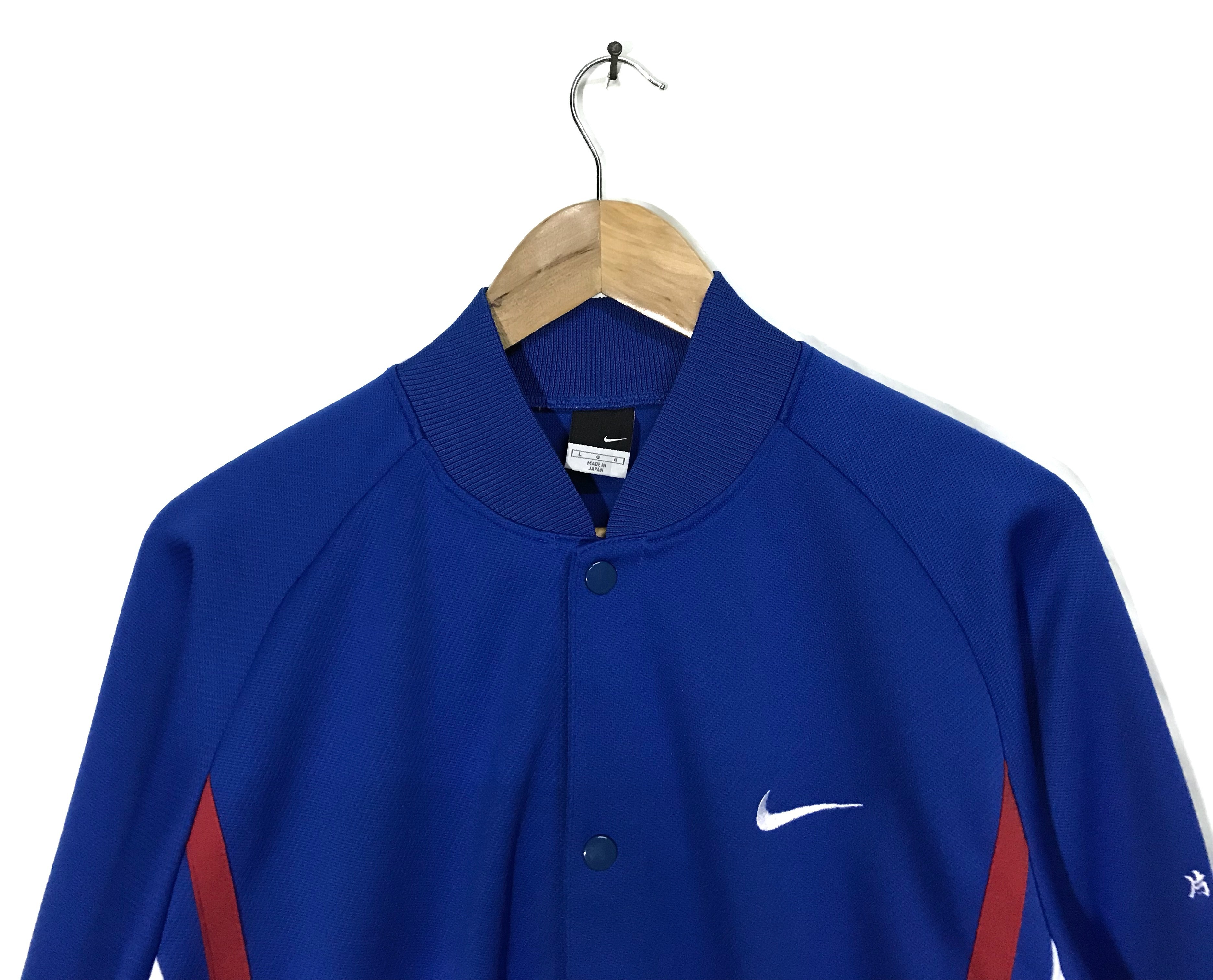 Vintage Nike Button Snap Sweater Jacket - 3