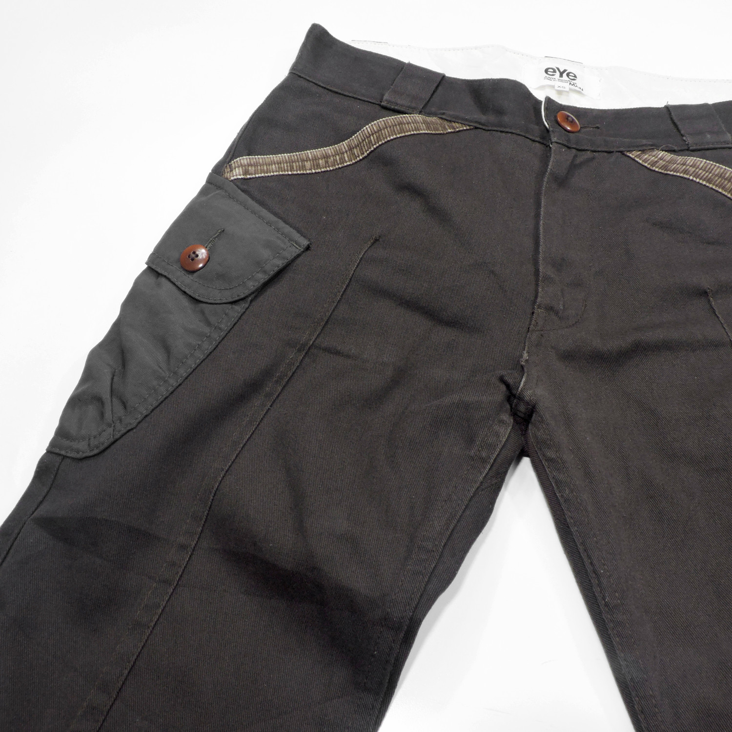 EYE JUNYA WATANABE COMME DES GARÇONS MAN X DICKIES HYBRID BUCKLEBACK CARGO WORK PANTS - 10