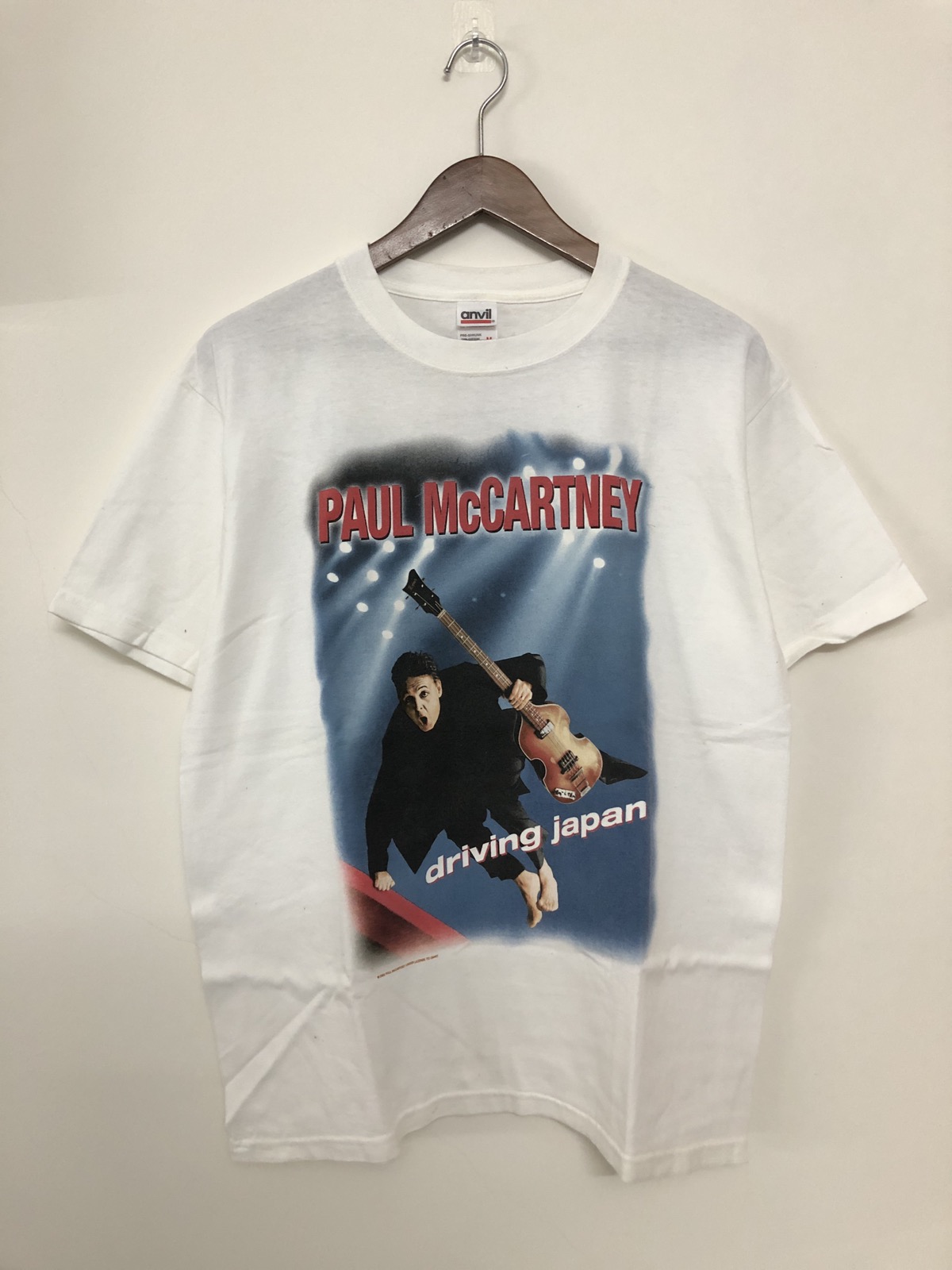 Vintage - Vintage Y2K Paul McCartney Driving Japan Tour Band T-Shirt - 1