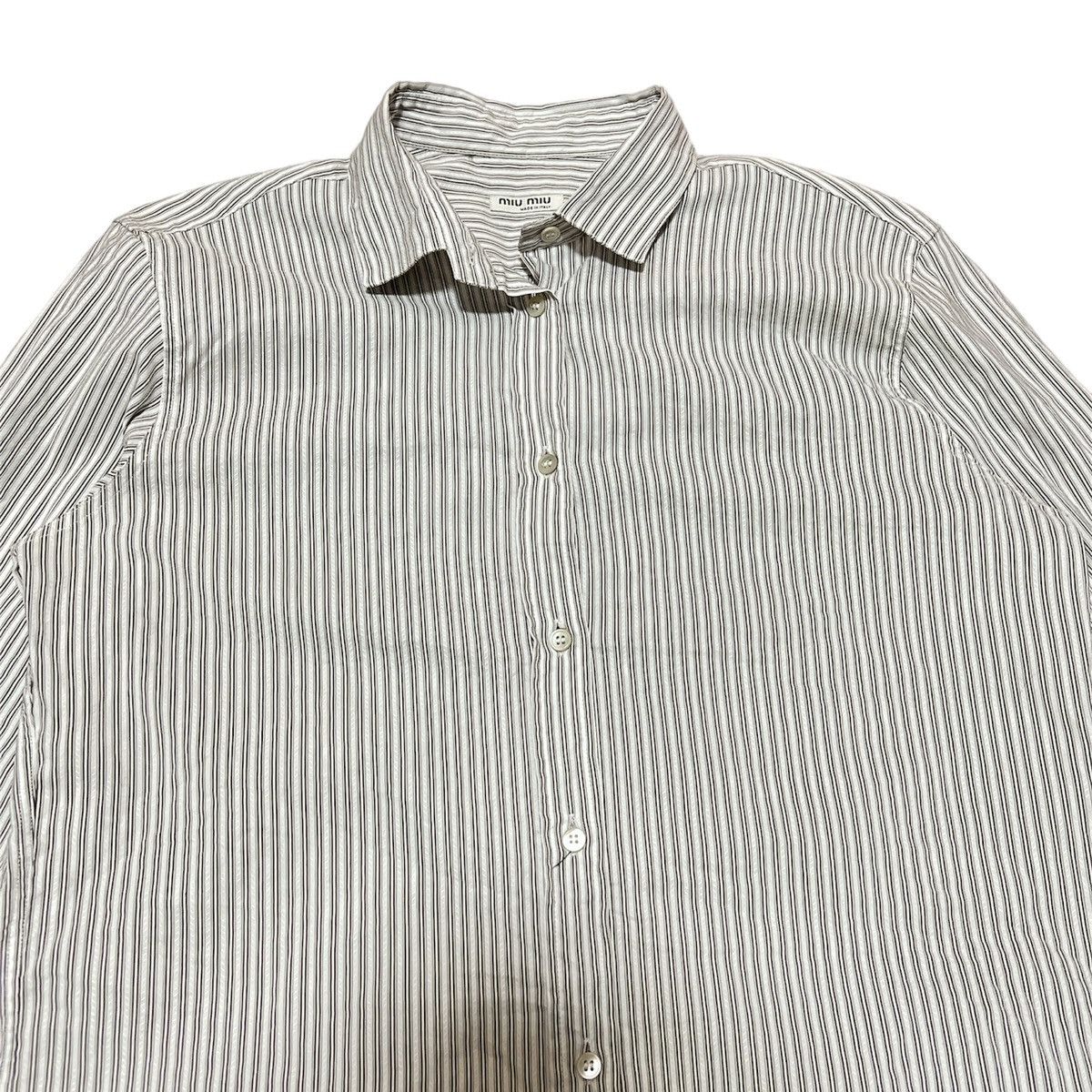 Miu Miu striped button ups shirt 2006 - 2