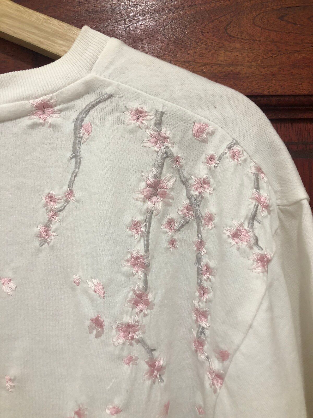 Rare Evangelion Rei Ayanami Embroidery Sakura Flower - 6