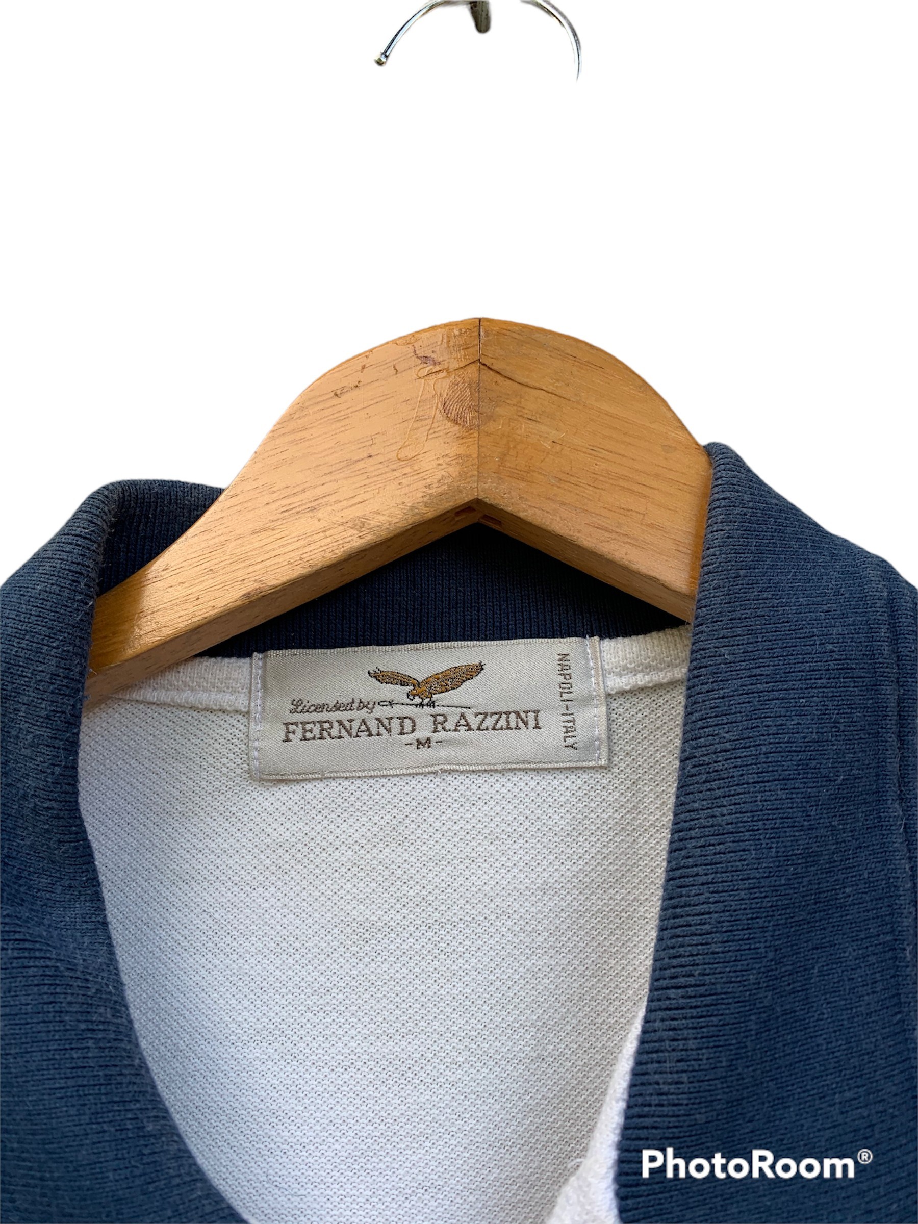 Vintage - Vintage Fernand Razzini Colourblock Polo Shirt - 8