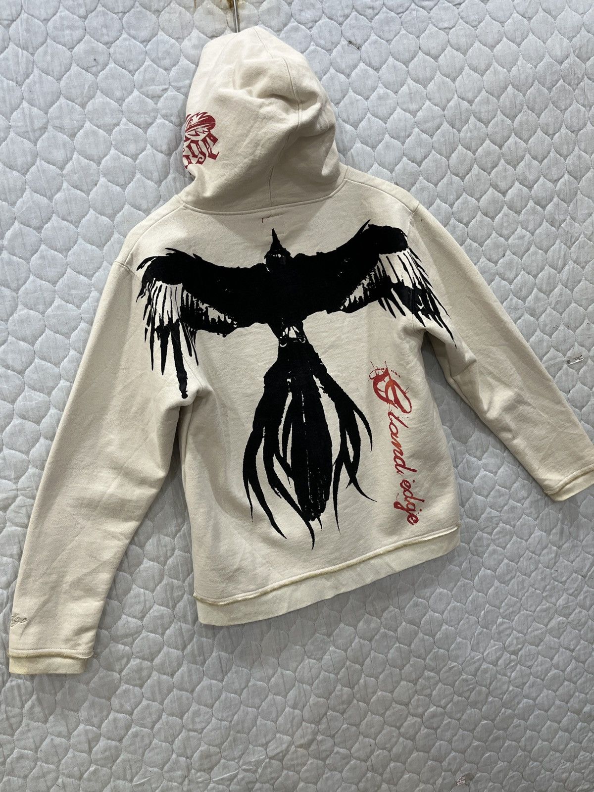 (Aaa). VINTAGE EDGE CALIFORNIA SURF HOODIE SWEATER - 4