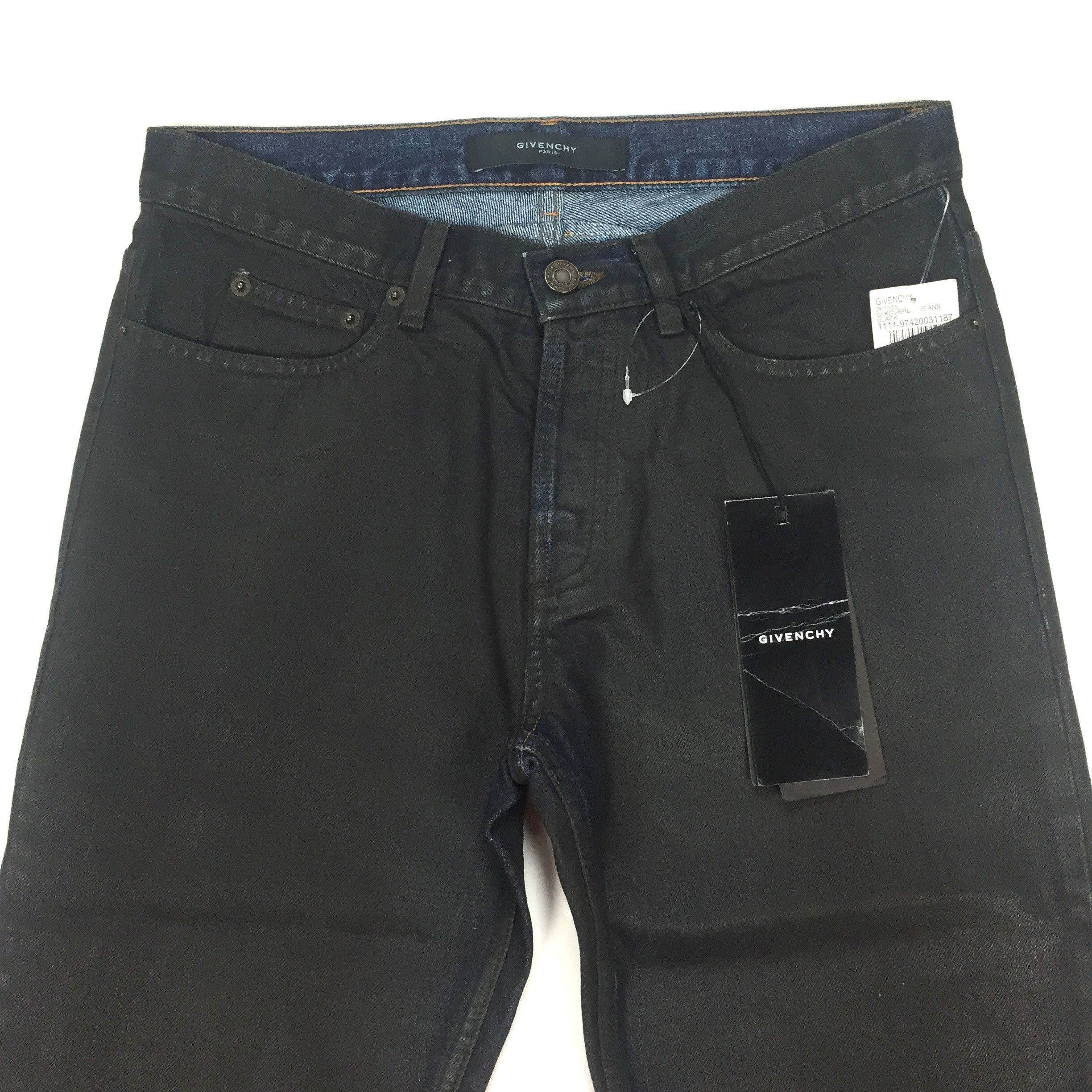 Coated Blue Denim Jeans NWT - 5