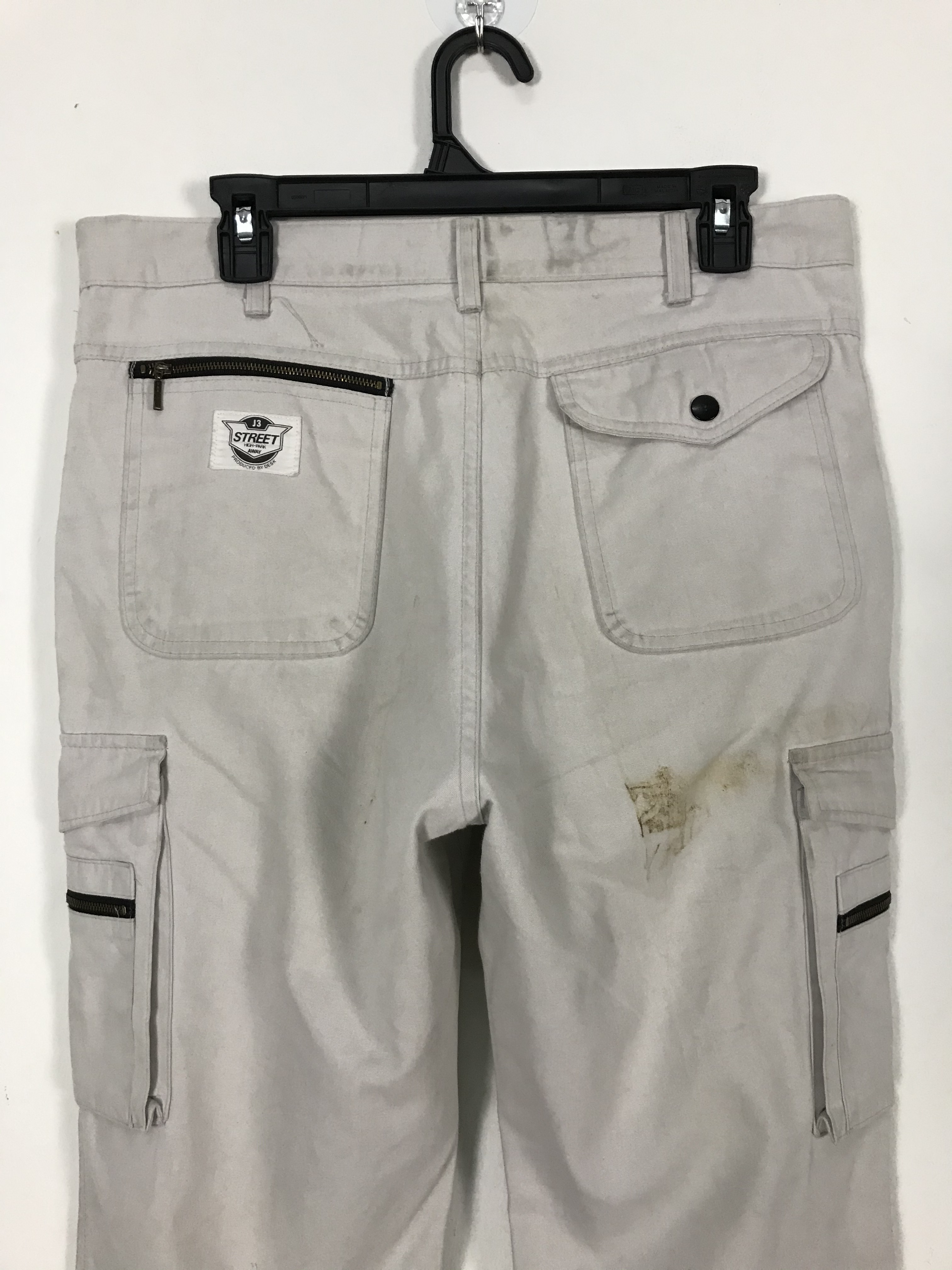 Japanese Brand - Desk Dirt Stain Casual Cargo Pant Multipocket #2180 - 5