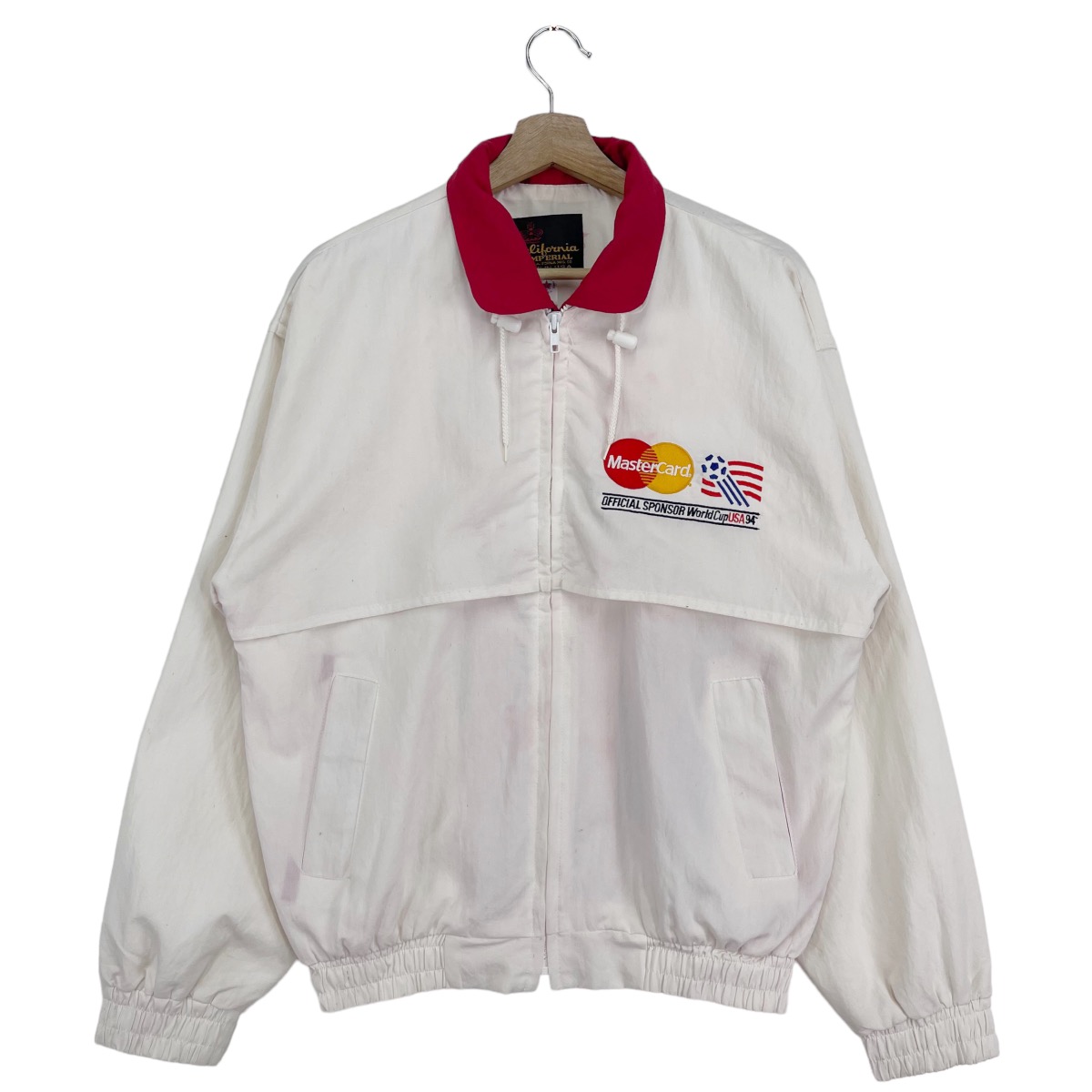 Vintage - 1994 World Cup USA Mastercard Sponsored Bomber Jacket - 1