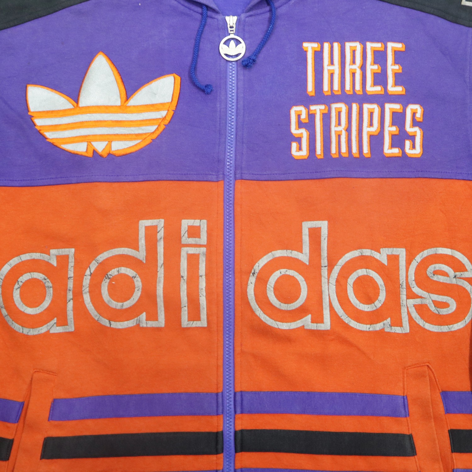 希少デザイン90s VINTAGE アディダス adidas スノボ　デサント adidas Vintage 90s ADIDAS Japan Descente Big Logo Spellout