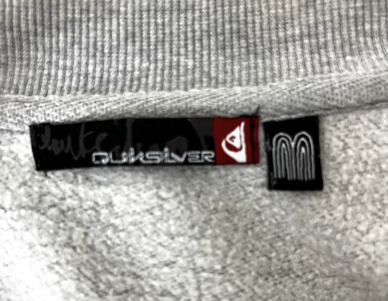 Vintage Quiksilver Streetwear Small Logo Zip Up Jacket SizeS - 8