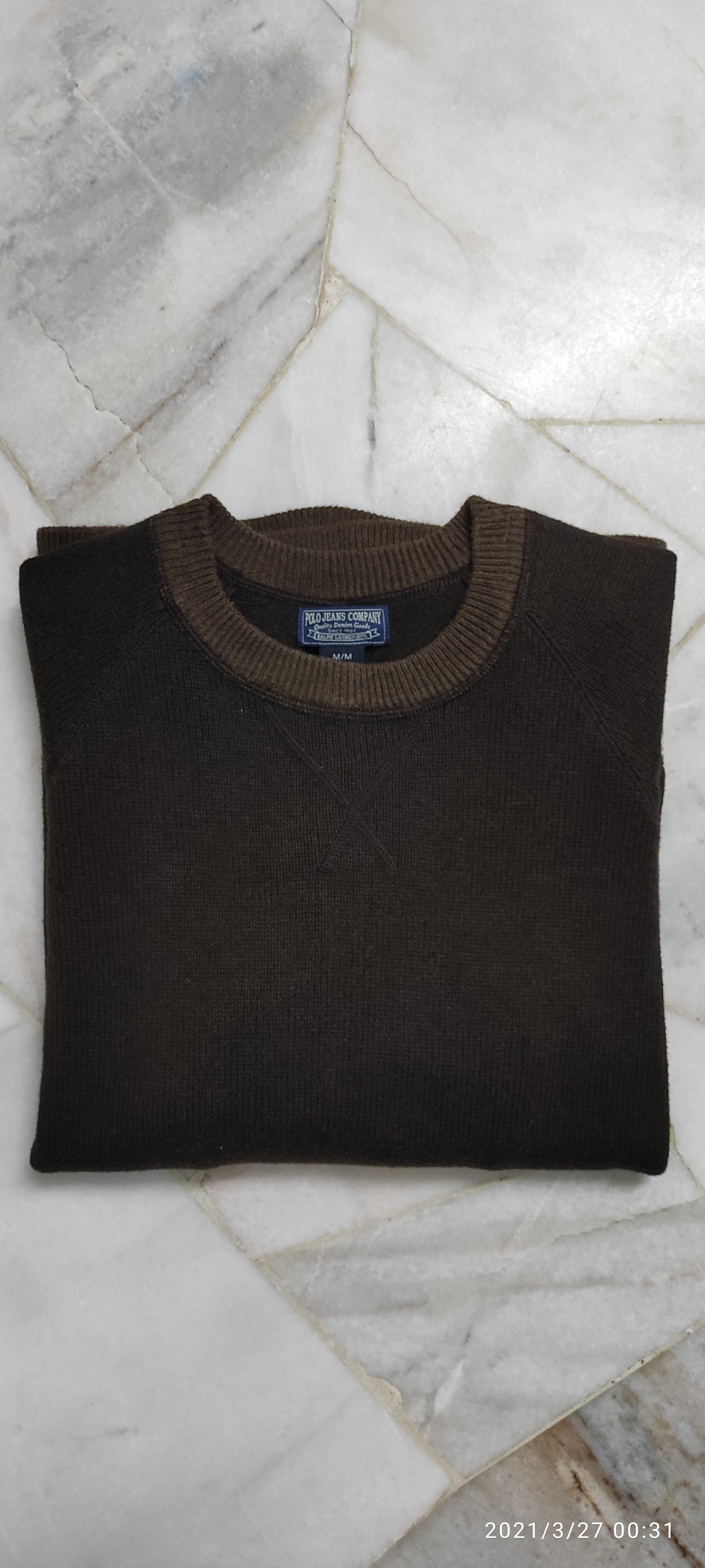 Polo Ralph Lauren - Archice 1990's POLO JEANS STANDARD ISSUE MILITARY RAGLAN sweater - 11