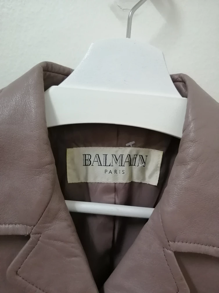 BALMAIN Leather Jacket - 6
