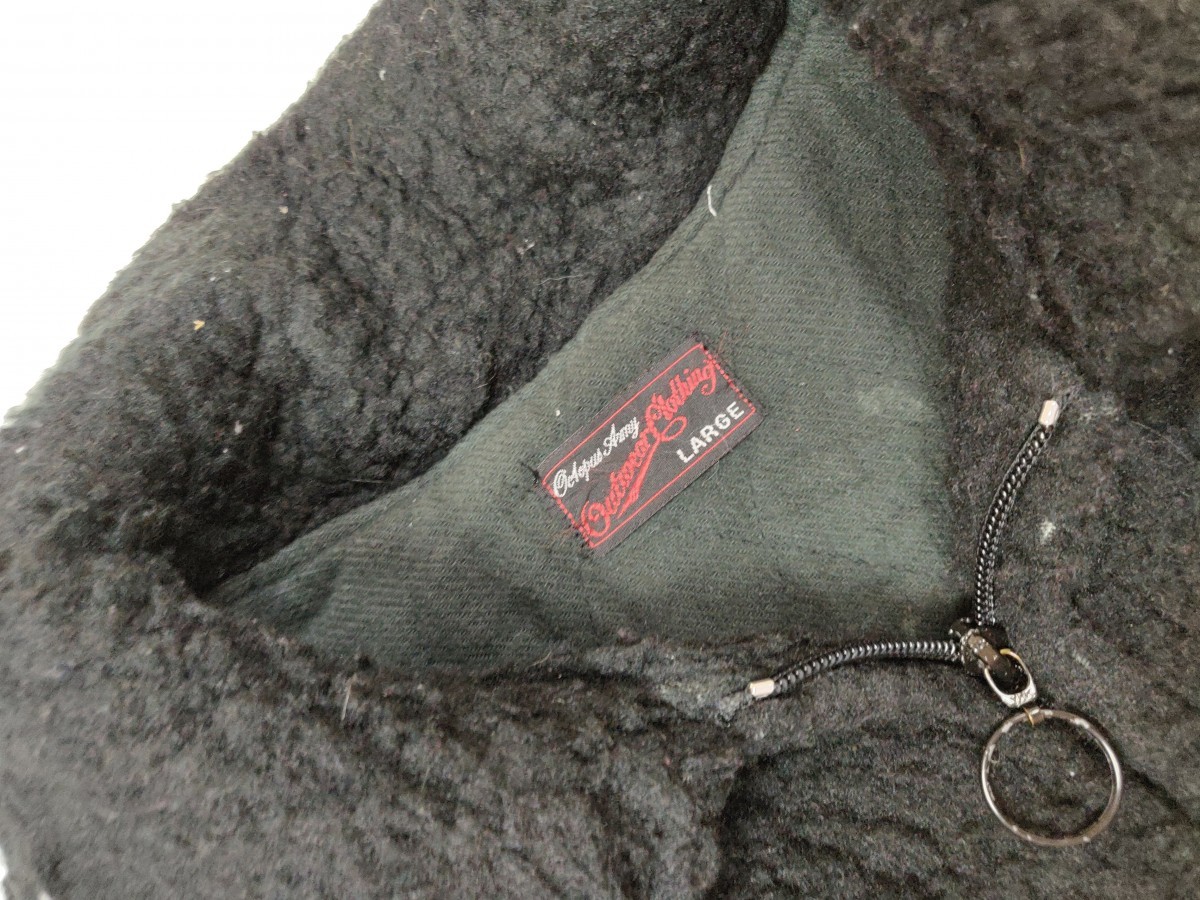Japanese Brand - Army Japan Sherpa Fleece Sweater Jacket Outerwear - 4