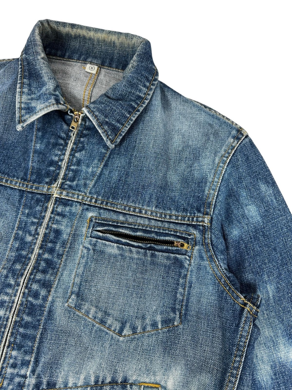 Uniqlo Denim Jacket Zipper - 11