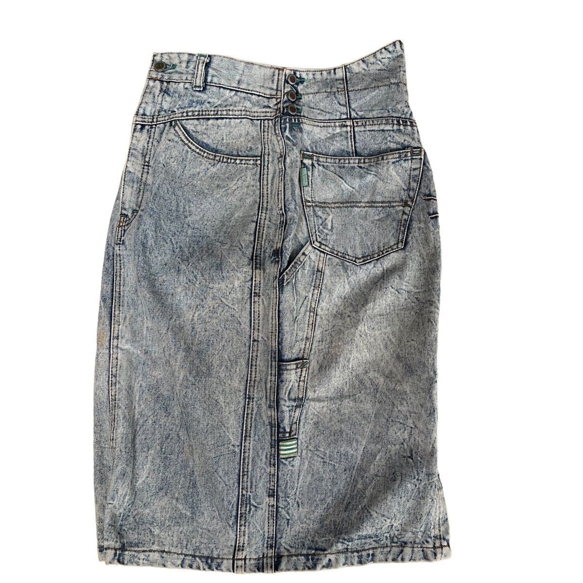 Streetwear - Marcel Dachet Acid Wash Skirt Australia Made Acid Wash Skirt - 11