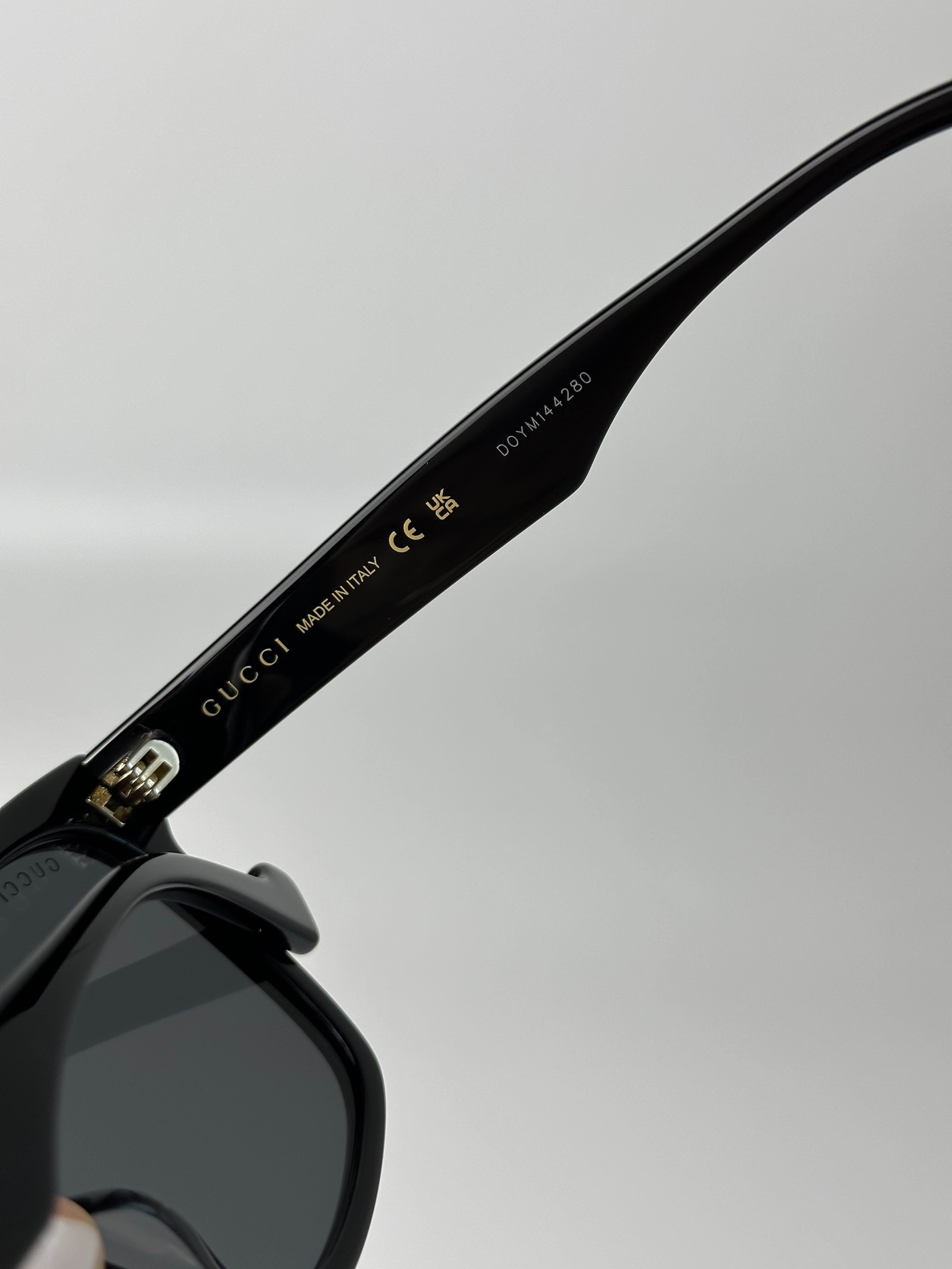 BRAND NEW GUCCI GG0965SA 001 Black/ Grey Unisex Sunglasses - 4