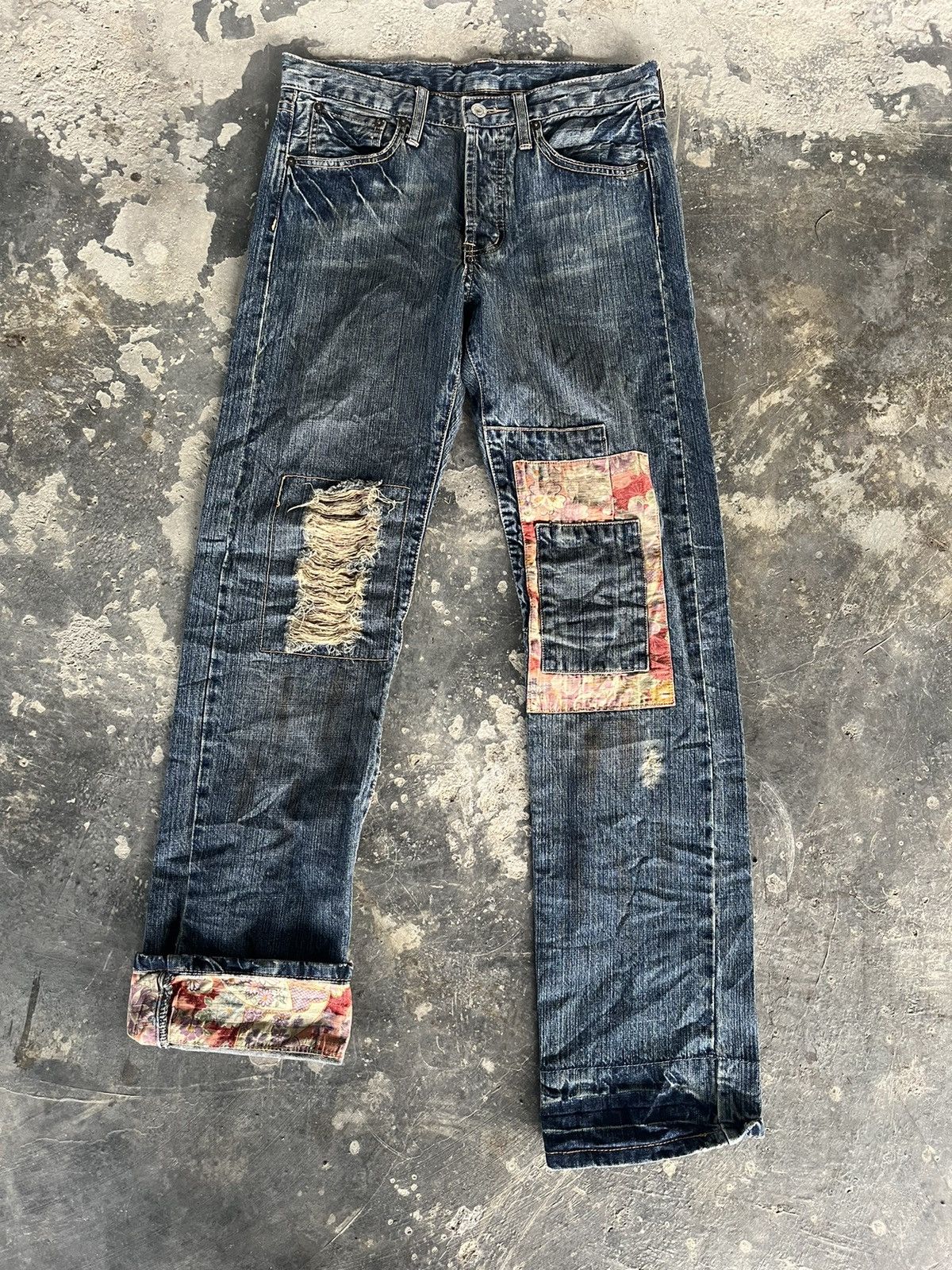 💥Vintage Patchwork Denim - 2