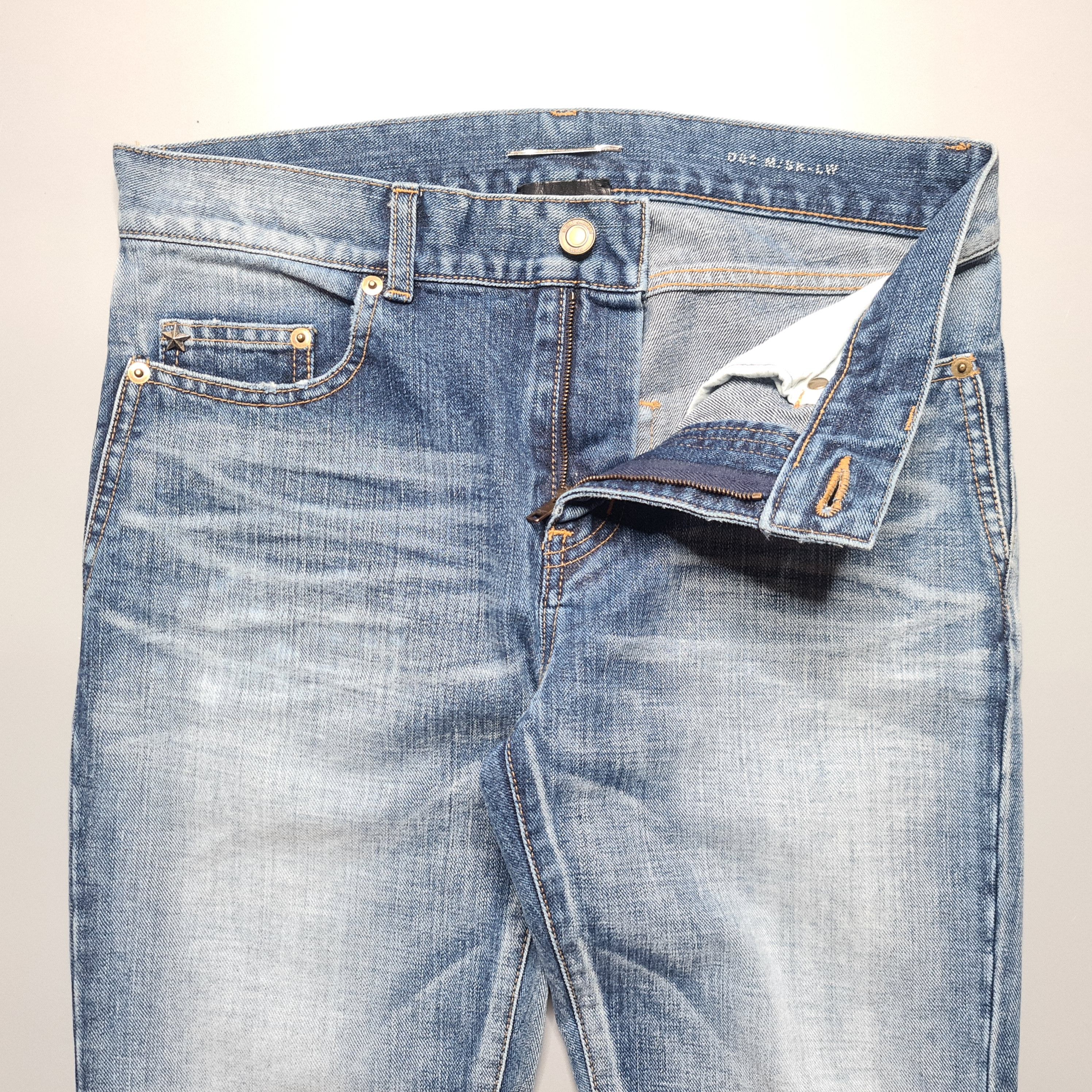 Saint Laurent Paris - AW17 D02 Blue Washed Skinny Jeans - 2