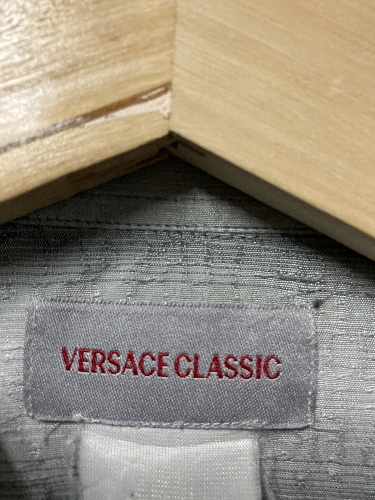 Vintage Versace Classic Long Sleeve Button Up Shirt - 9