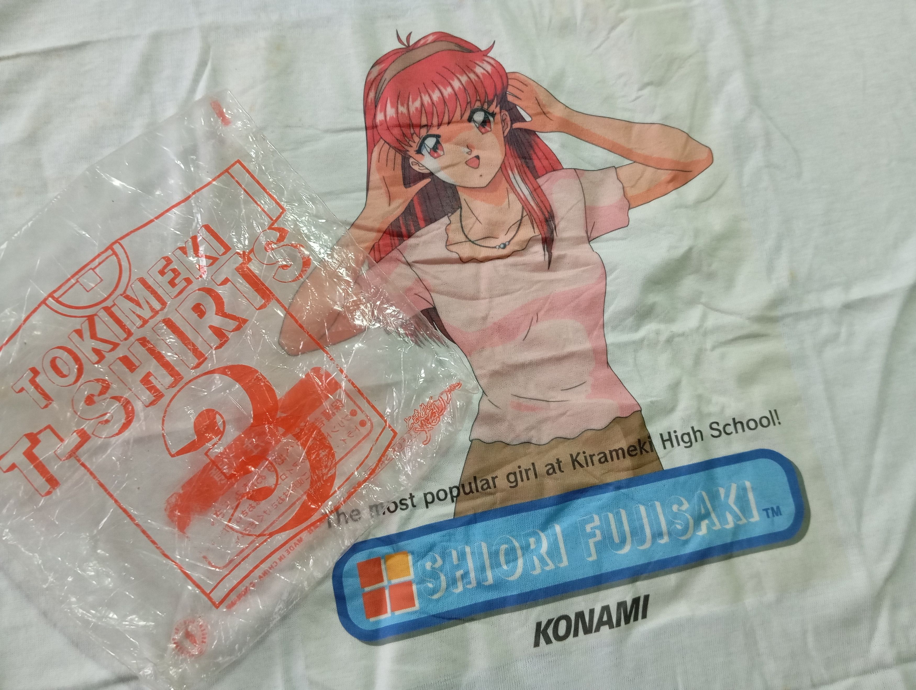 Vintage - NOS VTG Tokimeki Memorial tshirt anime 💕🎮 - 1