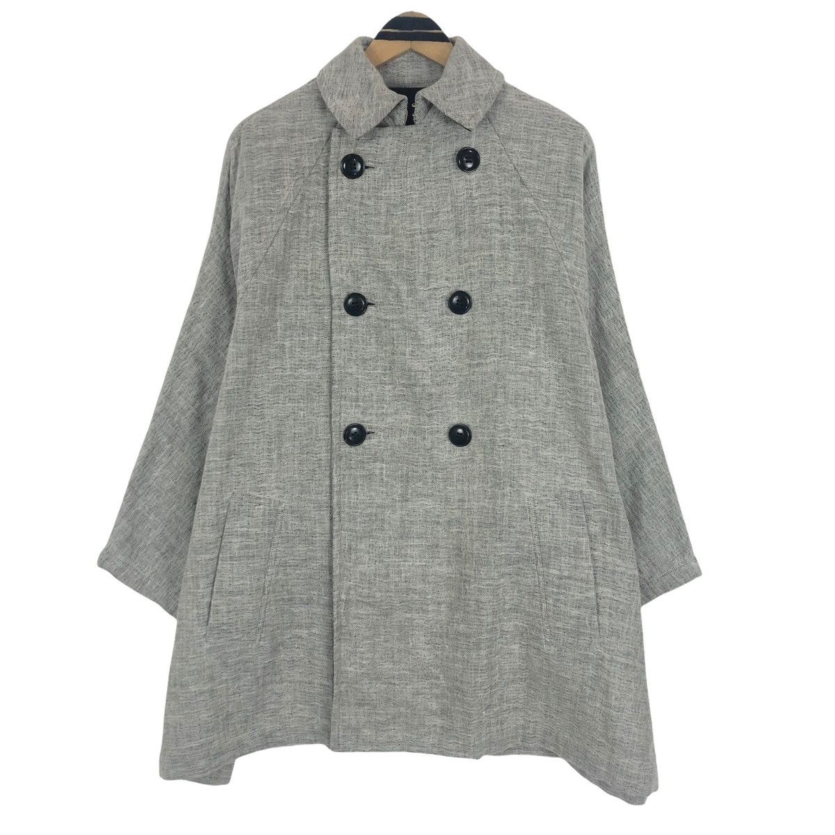 Vintage Y’s Yohji Yamamoto 2010 AW Wool Double Breasted Coat - 6