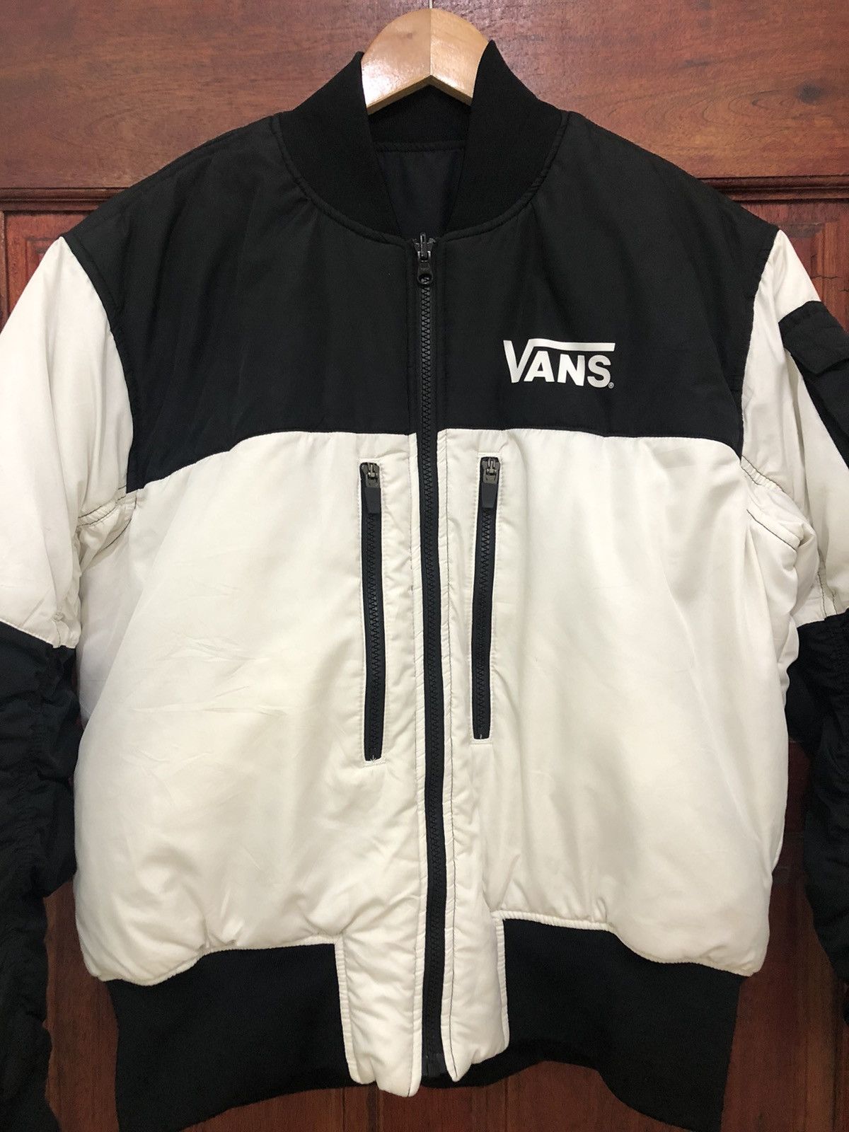 Vans ‘off the wall’ Reversible Bomber Jacket - 3