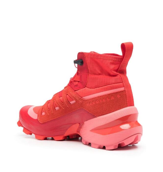 BNWT SS23 MAISON MARGIELA x SALOMON CROSS HIGH RED 46 - 8