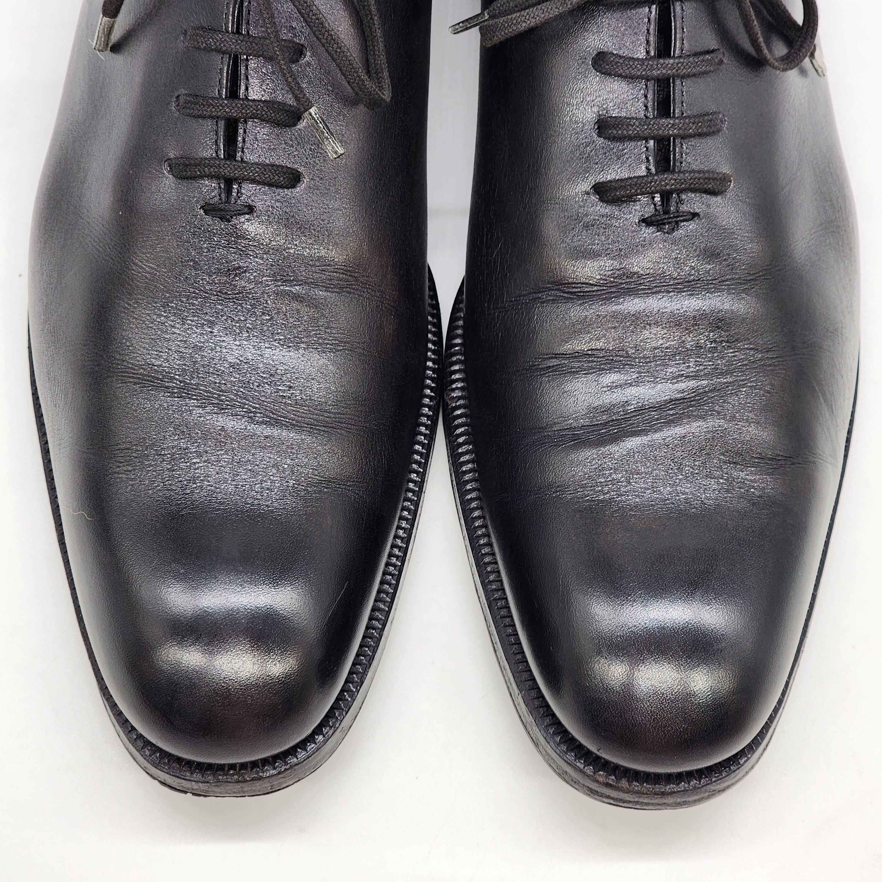 Tom Ford - Elkan Black Leather Whole-cut Oxford Shoes - 4