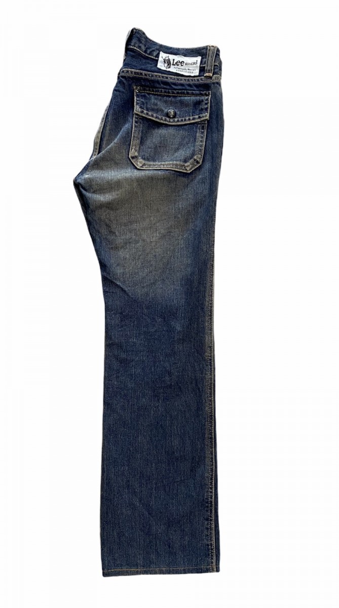 Lee - Union Made by Lee Bush Pants Distressed Denim Made in Japan - 13
