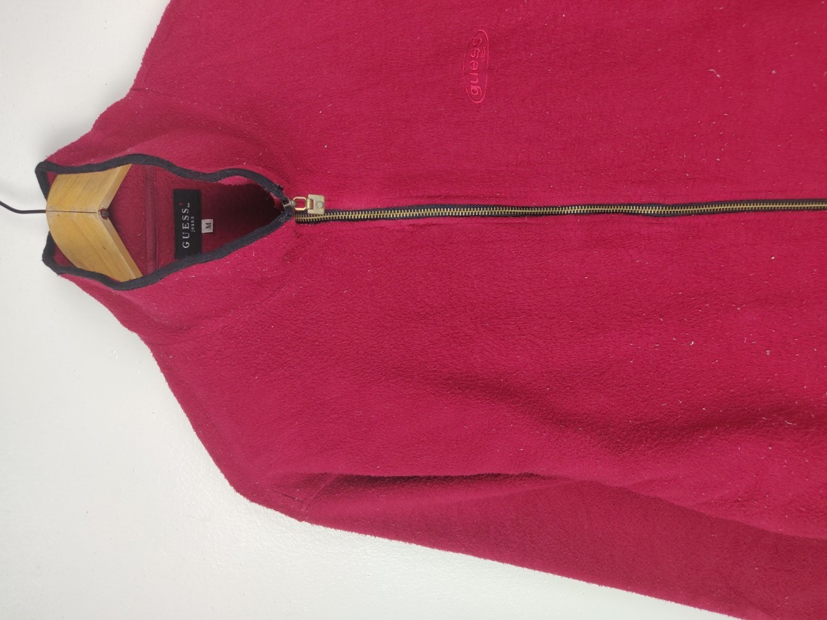 Georges Marciano - Jeans Fleece Sweater Zipper Jacket - 4